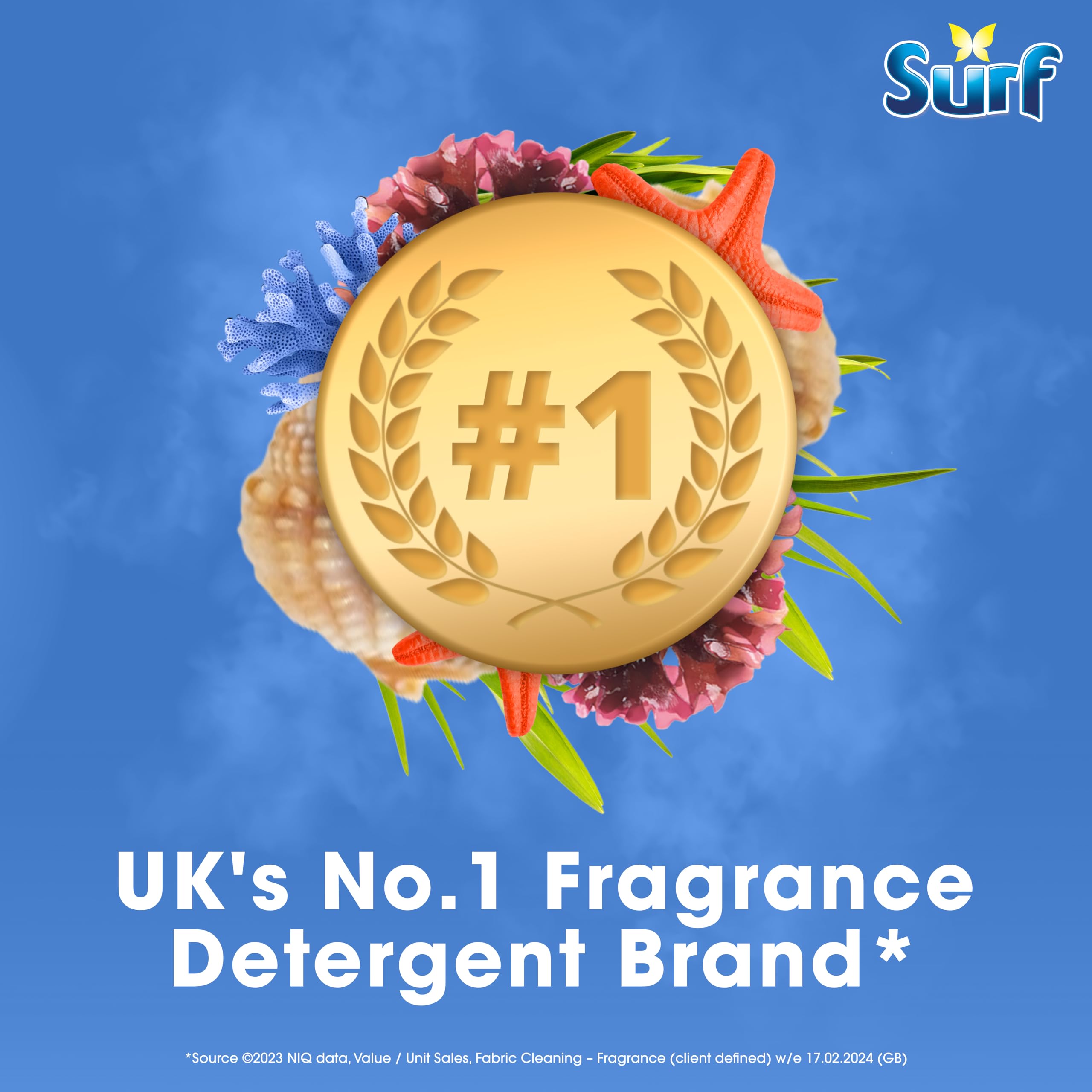 Surf Deep Sea Laundry Washing Liquid Detergent with Natural Essential Oils & Long-Lasting Fragrance 5