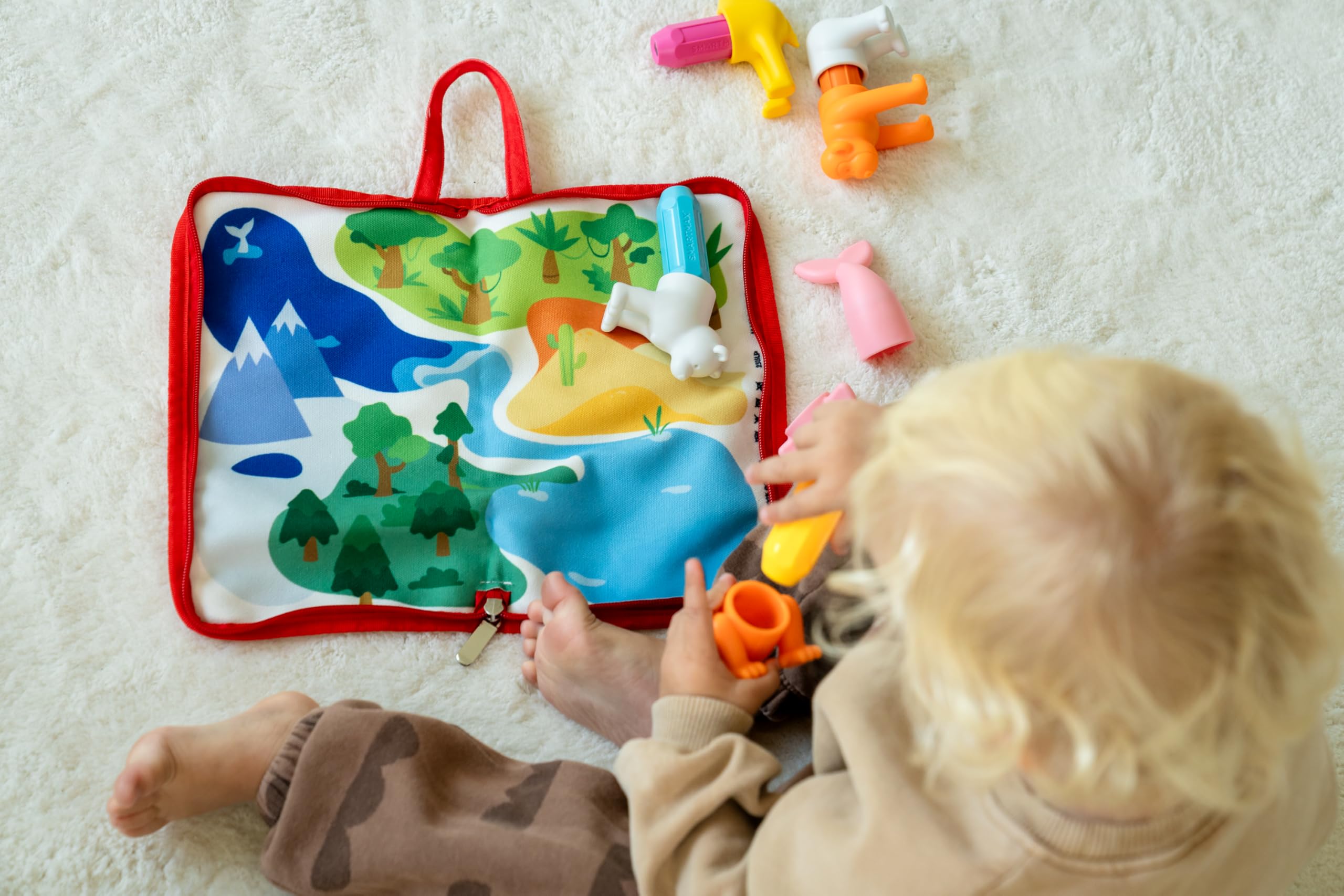 SMARTMAX My First Animals Around the World Magnetic Discovery Play Set | 12-60 Months | Multicolor 2