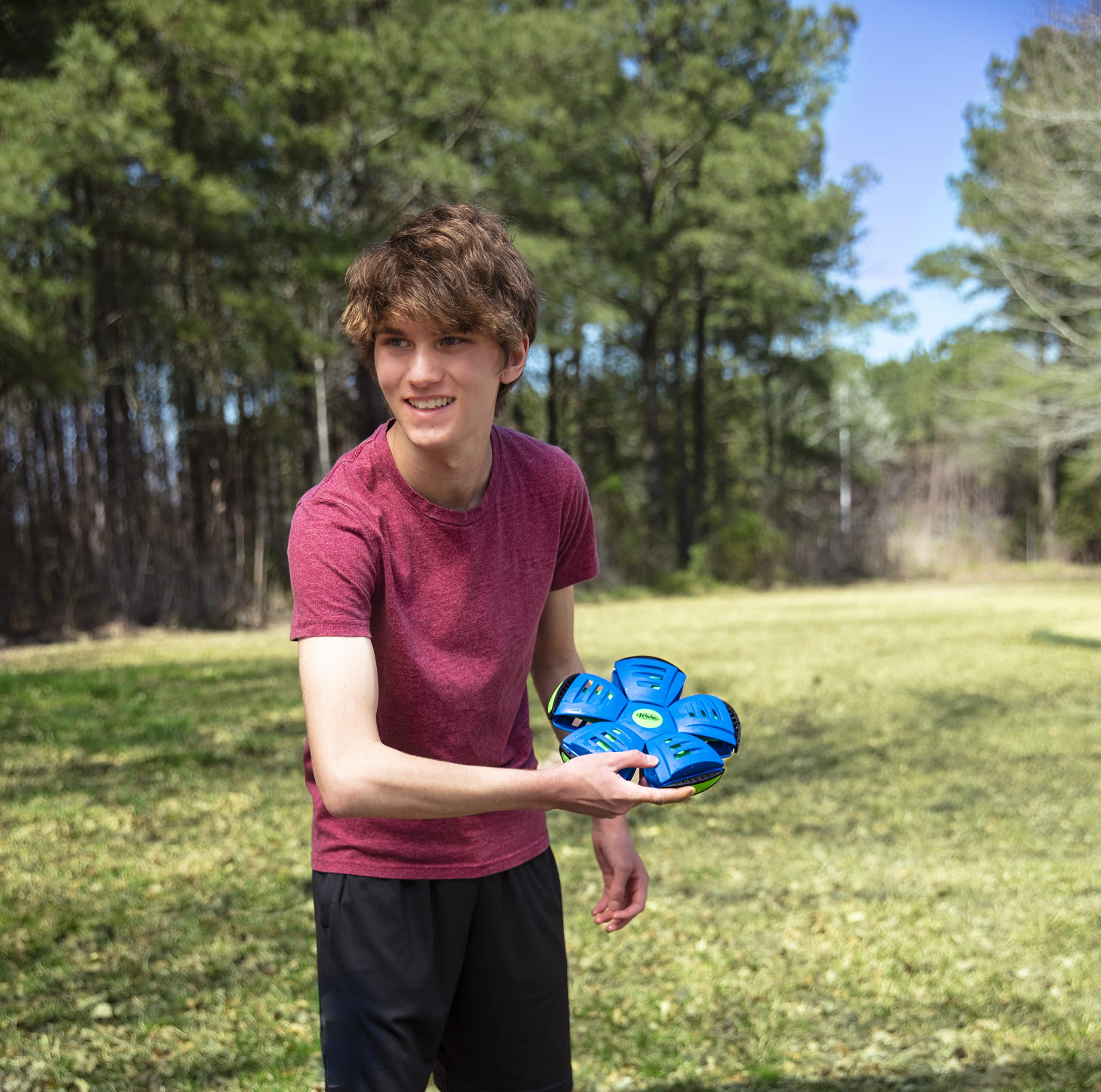 Wahu Phlat Ball Junior - Transforming Disc to Ball Toy for Kids 5+ 10