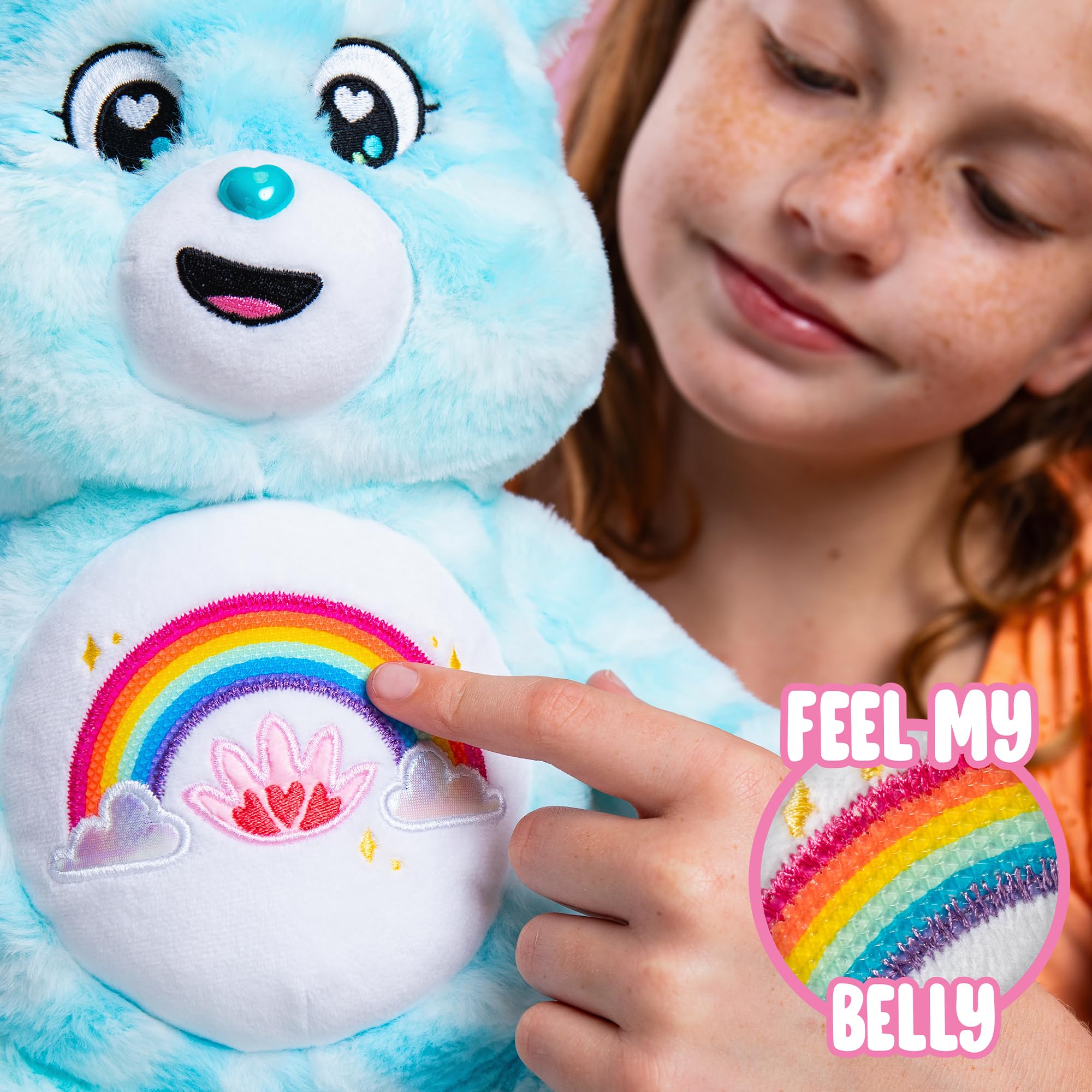 Basic Fun Care Bears Sweet Serenity Bear Plush - 35cm Medium Size | Eco-Friendly | Ages 3+ 3