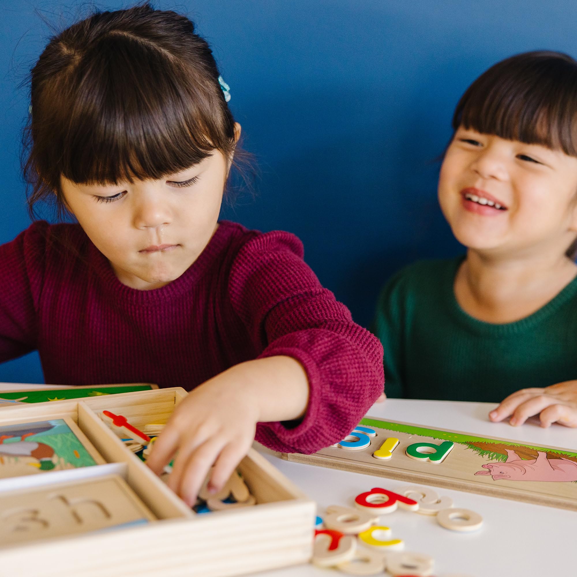 Melissa & Doug See & Spell Wooden Puzzle - Educational Learning Toy for Kids 4-6 14
