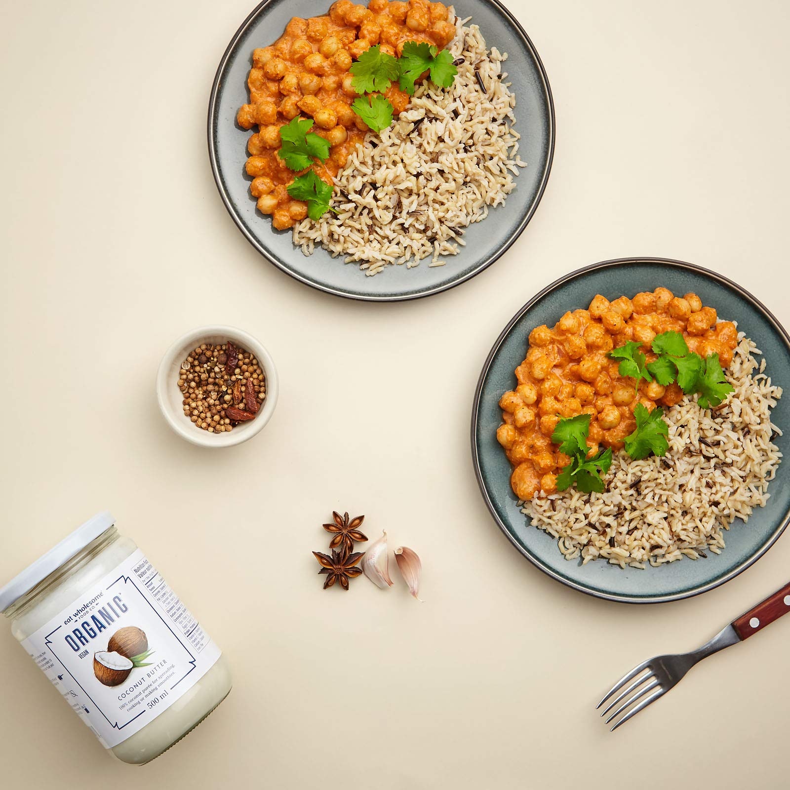 Eat Wholesome Organic Creamed Coconut Butter, 500g - 100% Natural Coconut Purée in Glass Jar 6