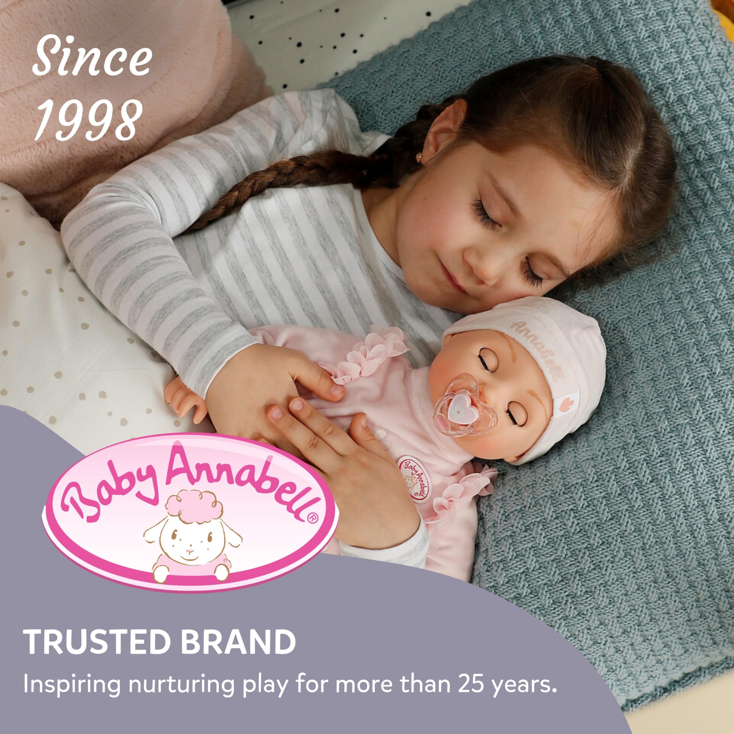 Baby Annabell Baby Doll Carrier - Adjustable Front & Back Doll Accessory for 36-43cm Dolls 5