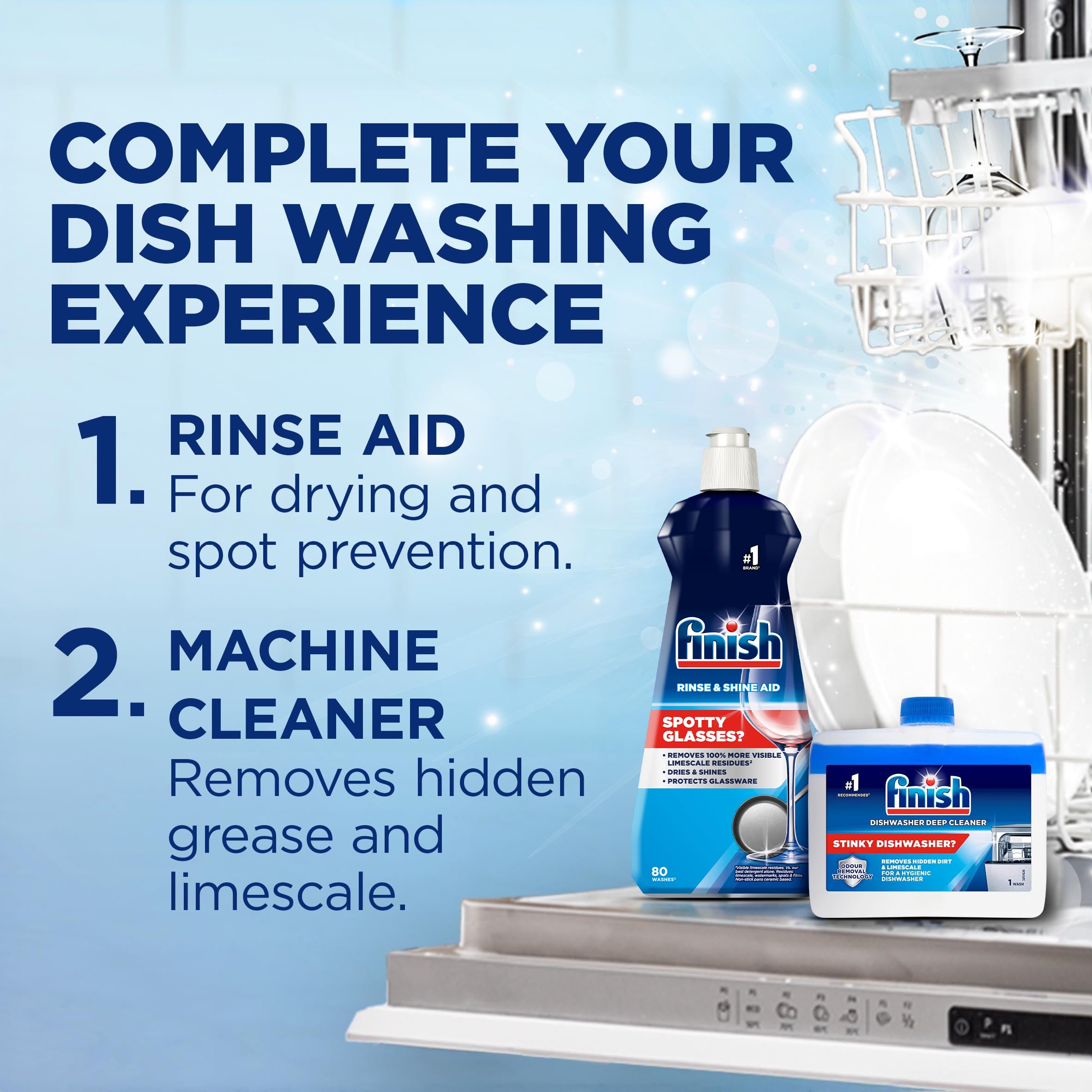 Finish Max All in 1 Powerball Dishwasher Detergent Tablets, 110 Tabs 11