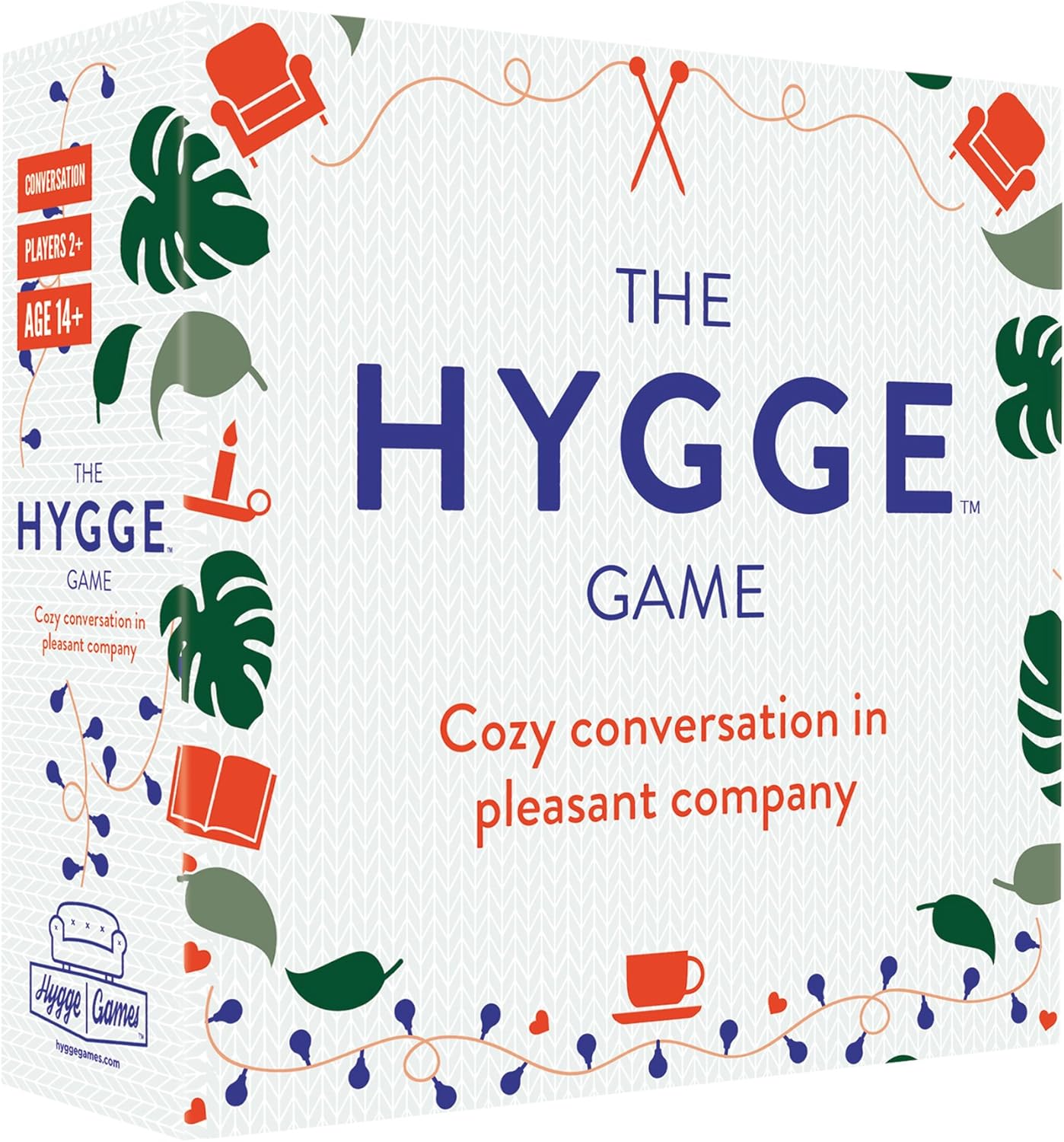 The Hygge Game 21071 Cozy Conversation Card Game