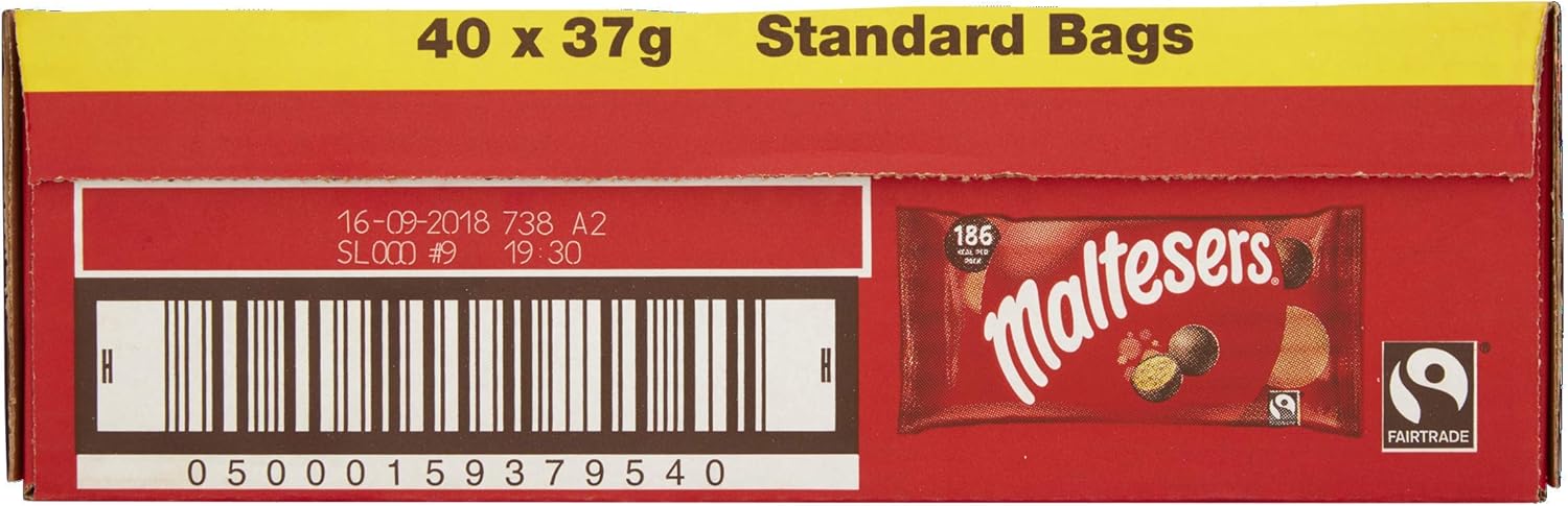 Maltesers Milk Chocolate Honeycomb Balls, 37g x 40 - Perfect Movie Snack 8