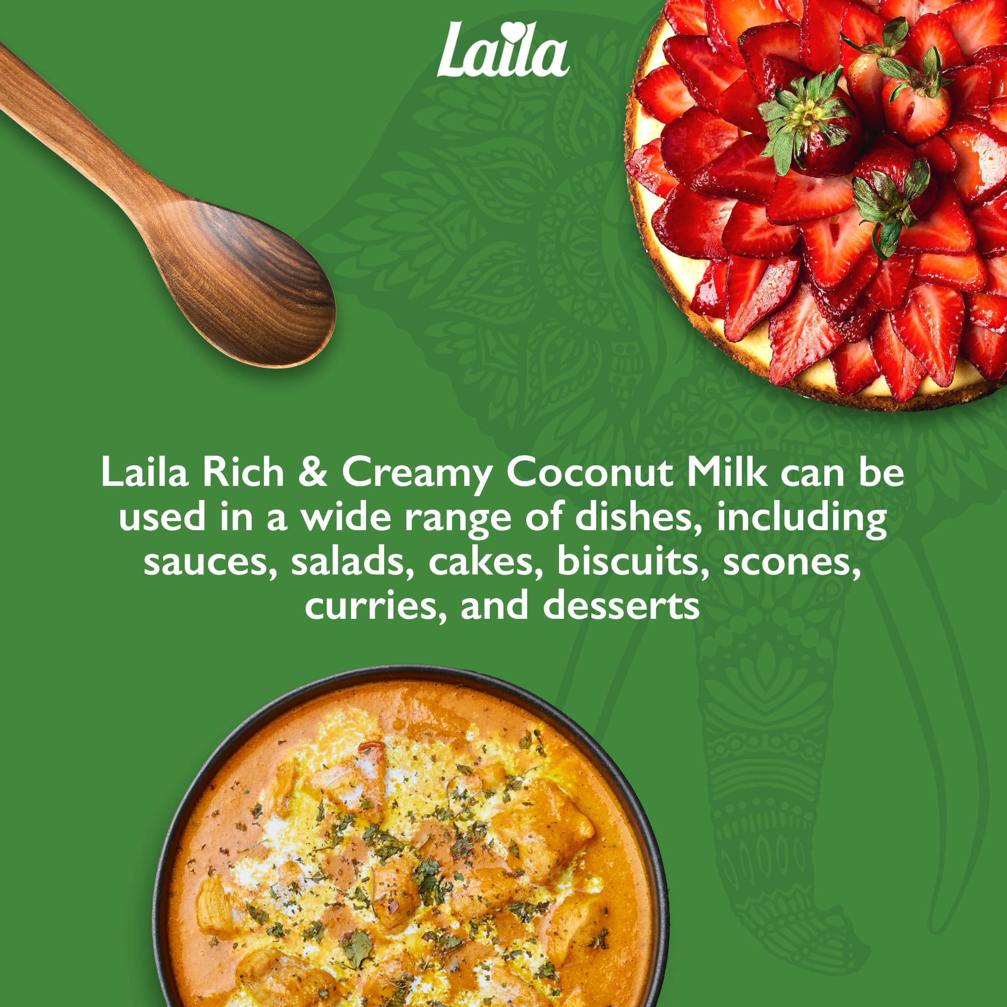 LAILA Rich & Creamy Coconut Milk - 400ml Can 6
