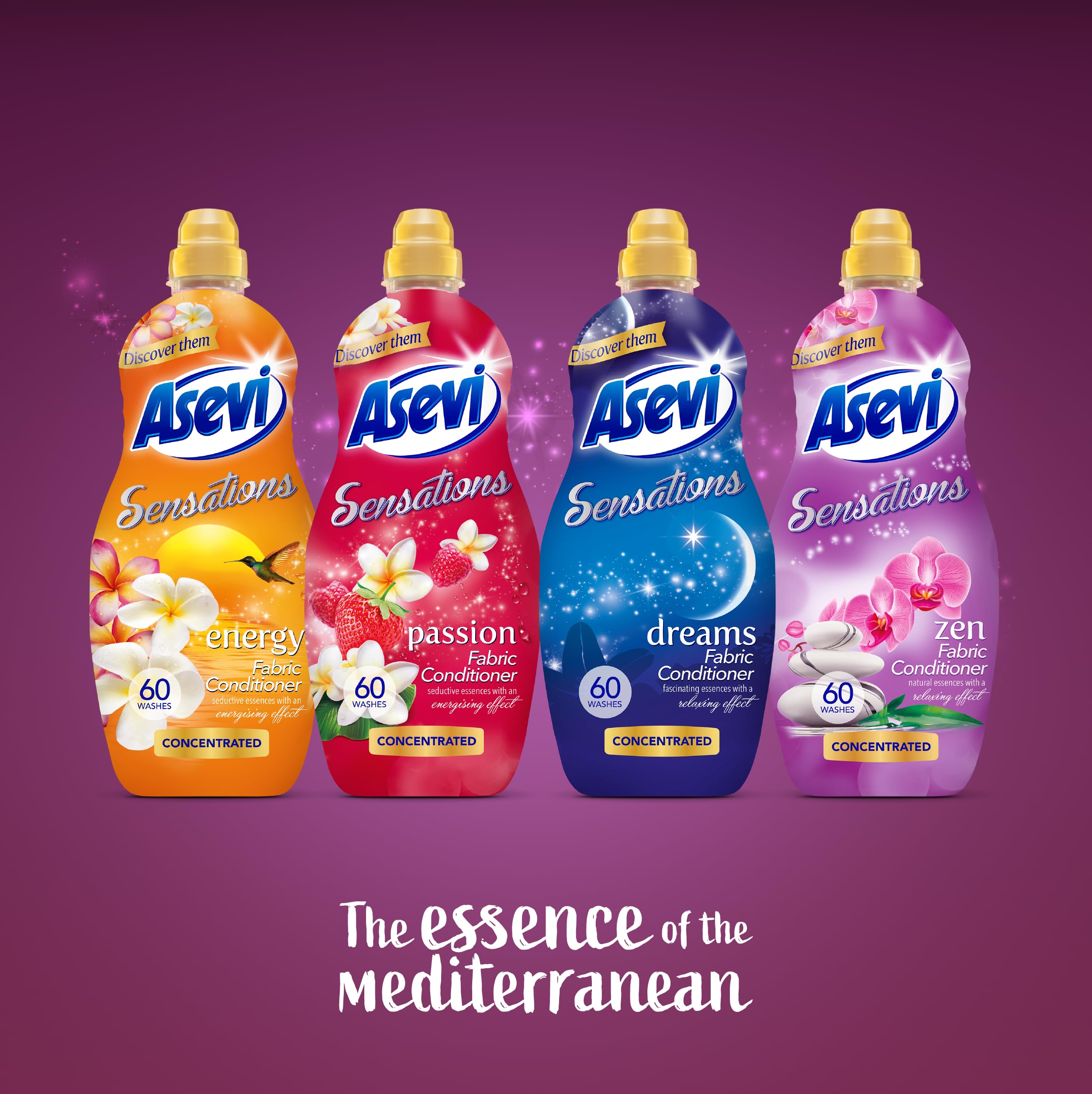 Asevi - Sensations Fabric Conditioner (Liquid, 8411582875122) 5