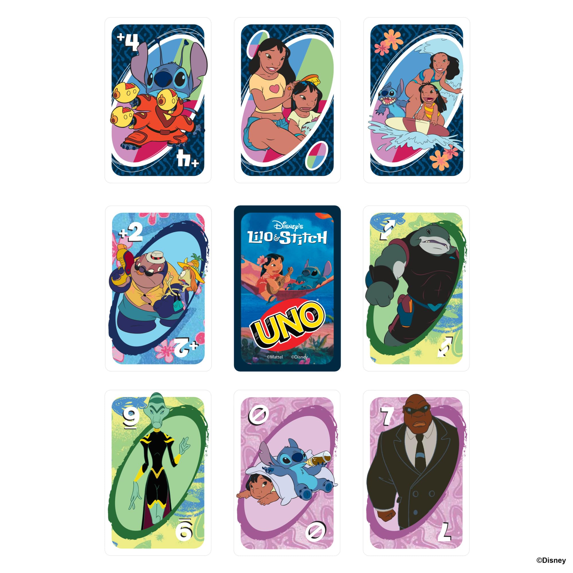 Mattel Games UNO Disney’s Lilo and Stitch Card Game 3