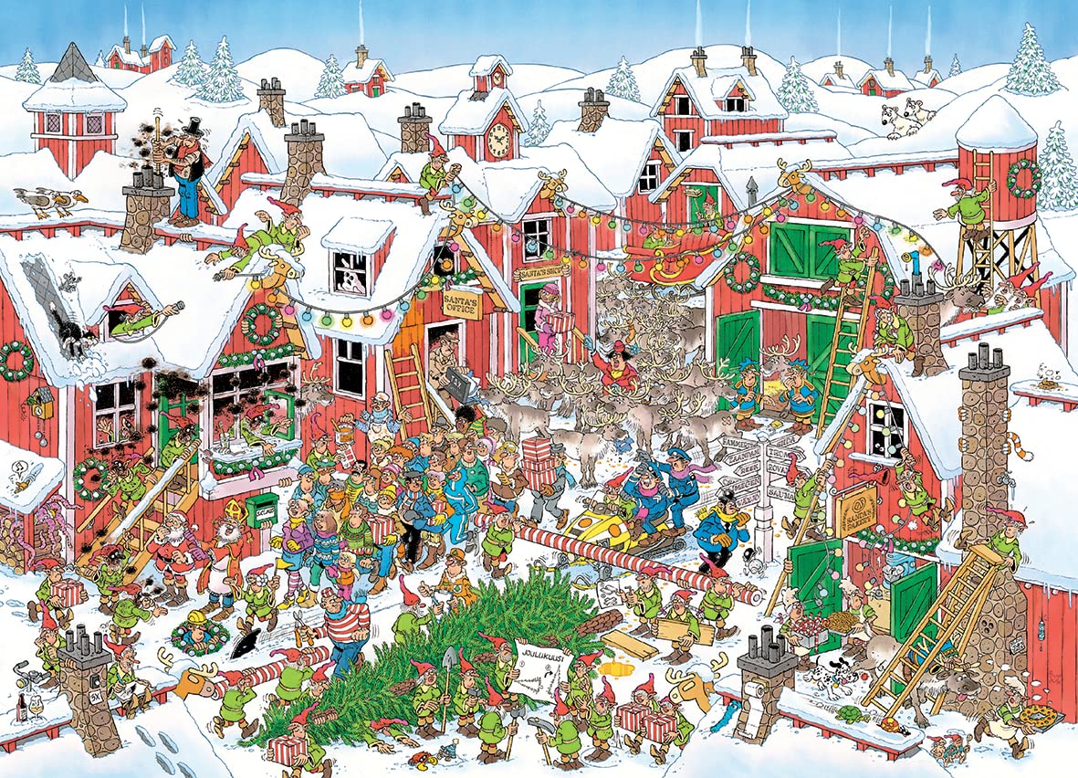 Jan Van Haasteren Santa's Village - 1000 Piece Adult Puzzle 4
