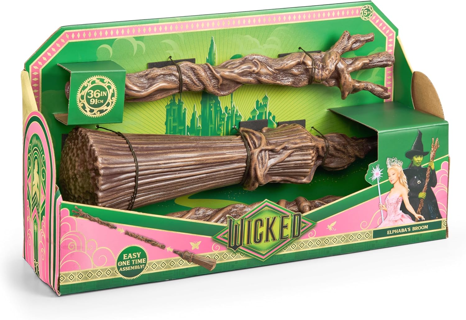 Wicked: Elphaba Broom Replica - The Noble Collection (91 cm, Ages 5+) 8