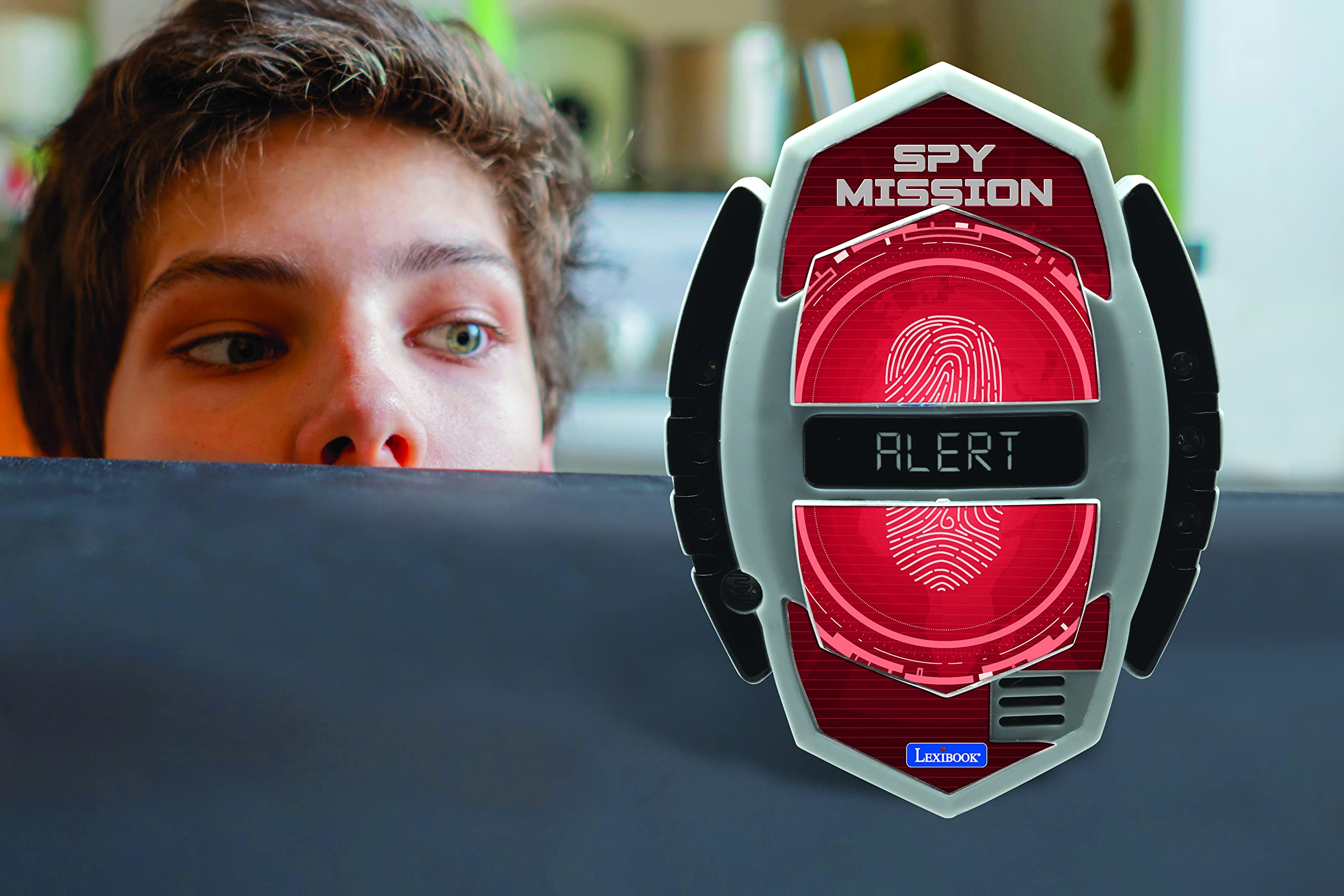 LEXIBOOK Spy Mission Motion Detector with Alarm and Light Effects | Detects up to 12m | Ages 6+ 5