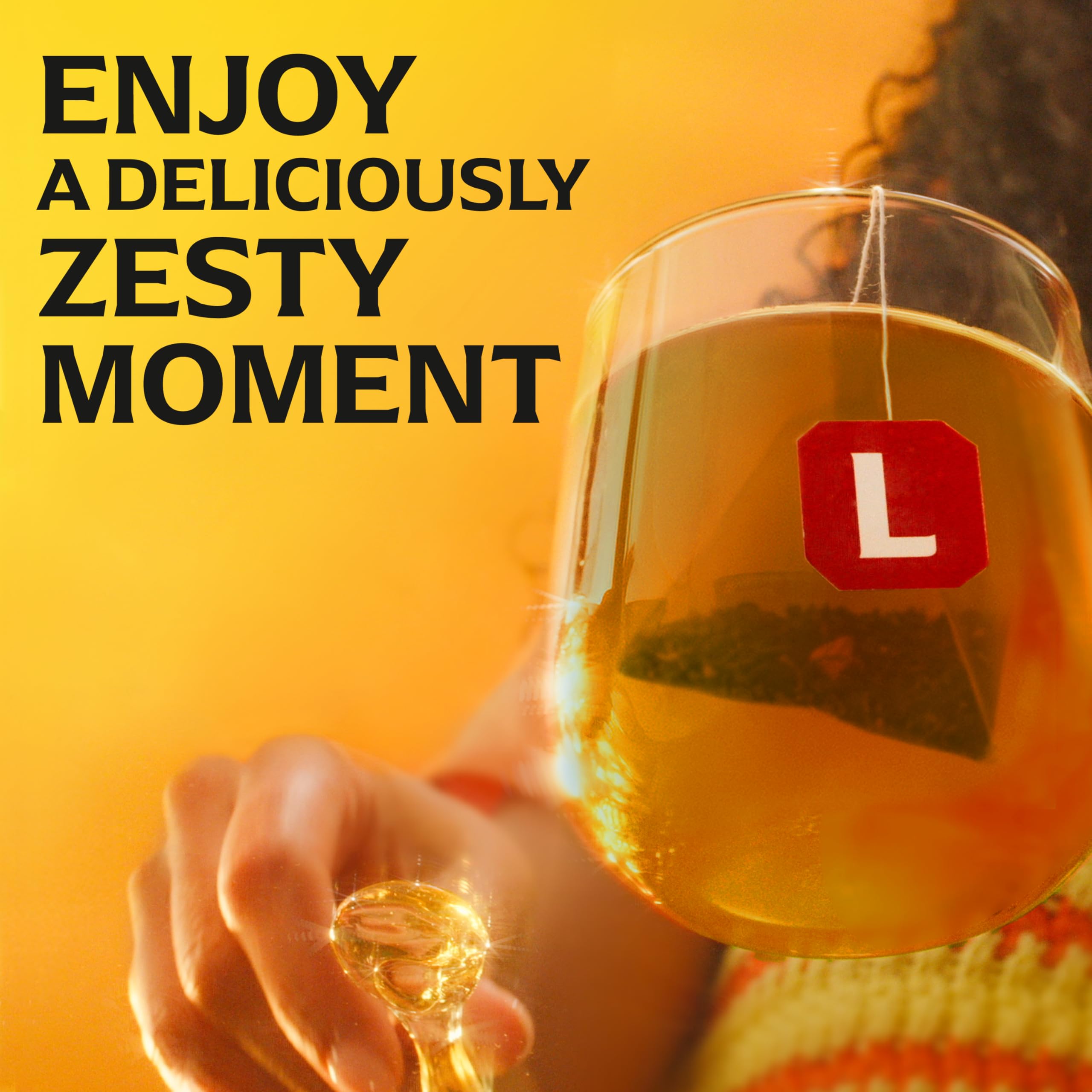 Lipton Lemon Ginger Refresh Fruit Infusion Herbal Tea Bags - 20 Count, Caffeine Free 4