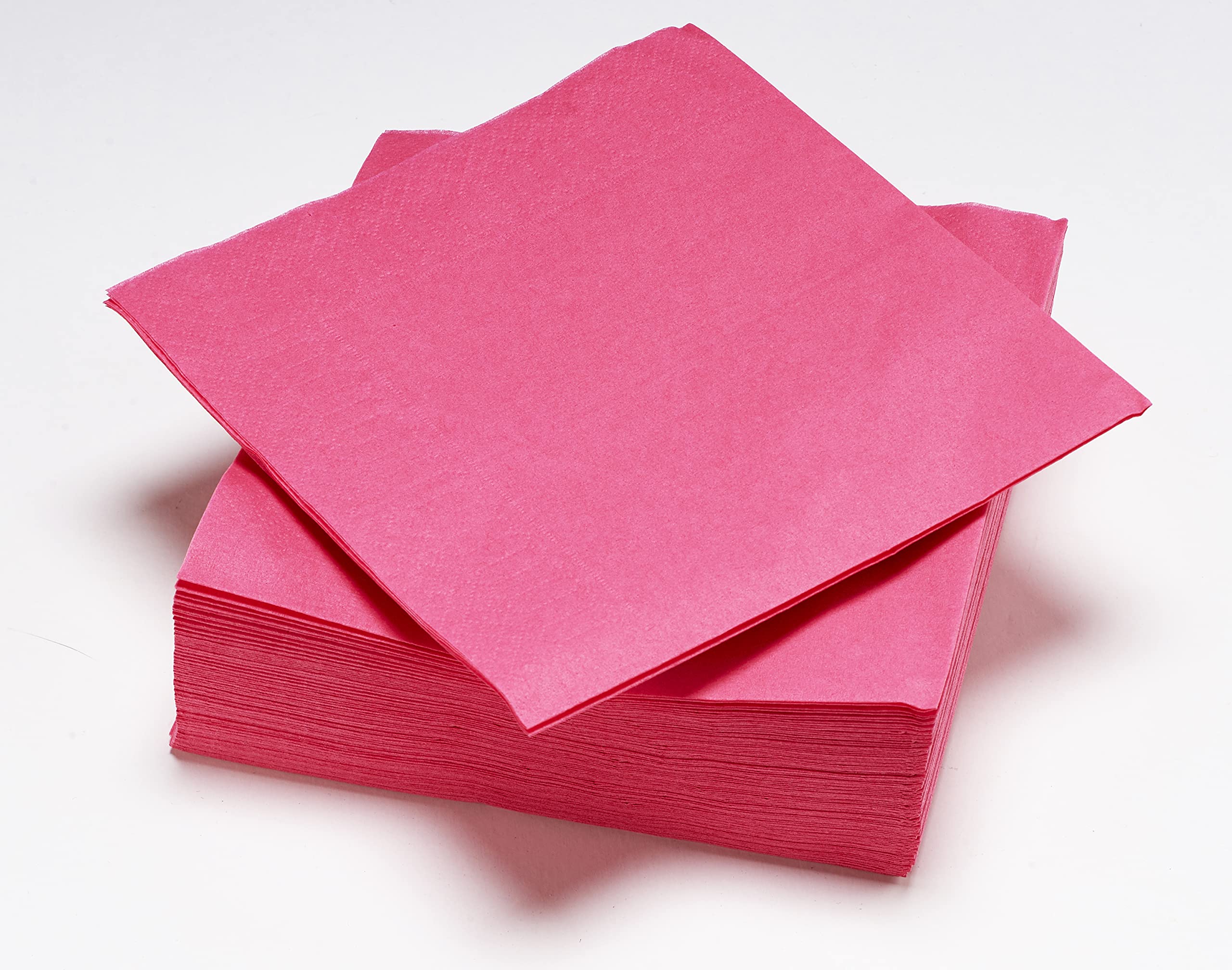 Le Nappage FSC 50 Fuchsia Pink 2-Ply Napkins | 33 x 33 cm Unfolded