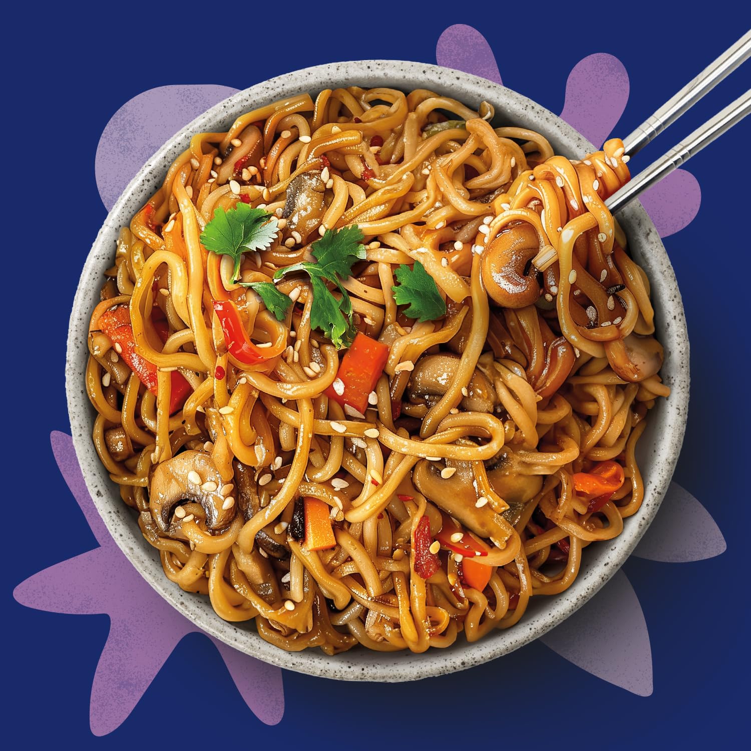 Ben's Original - Street Food Chinese Chow Mein Style Noodles Ready Meal (6x 250g) 5