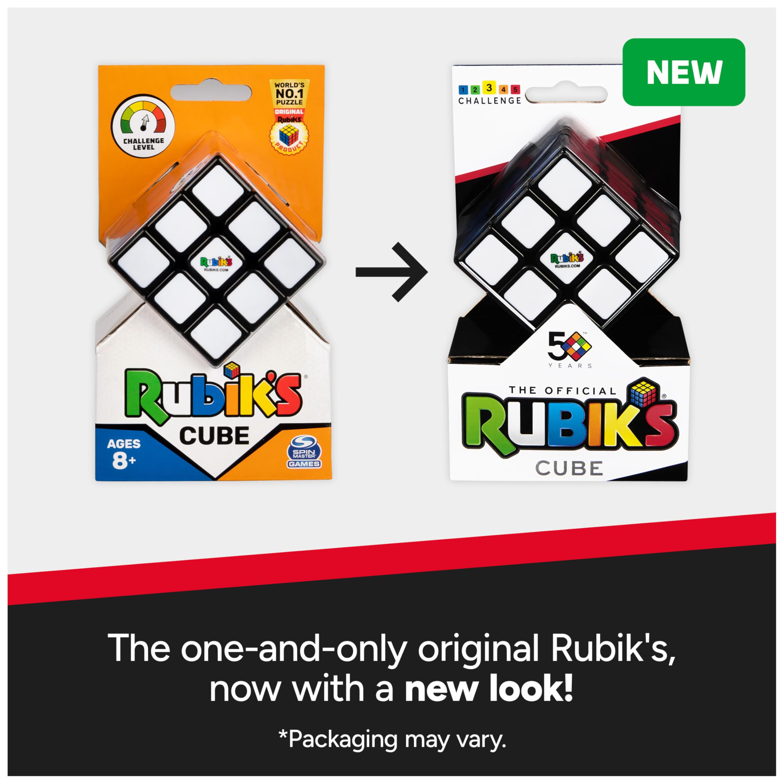 Rubik's Cube 3x3 Brain Teaser Puzzle by Spin Master 5