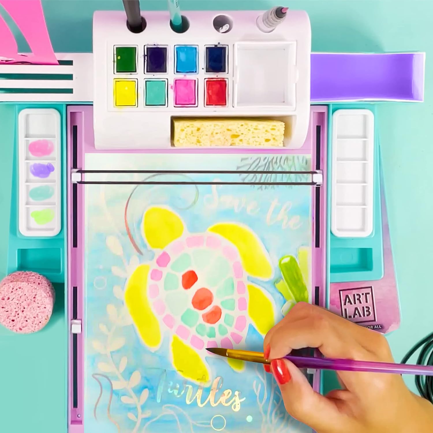 Art Lab ART 009 Watercolour Studio - Complete Art Set for Kids 6+ 13