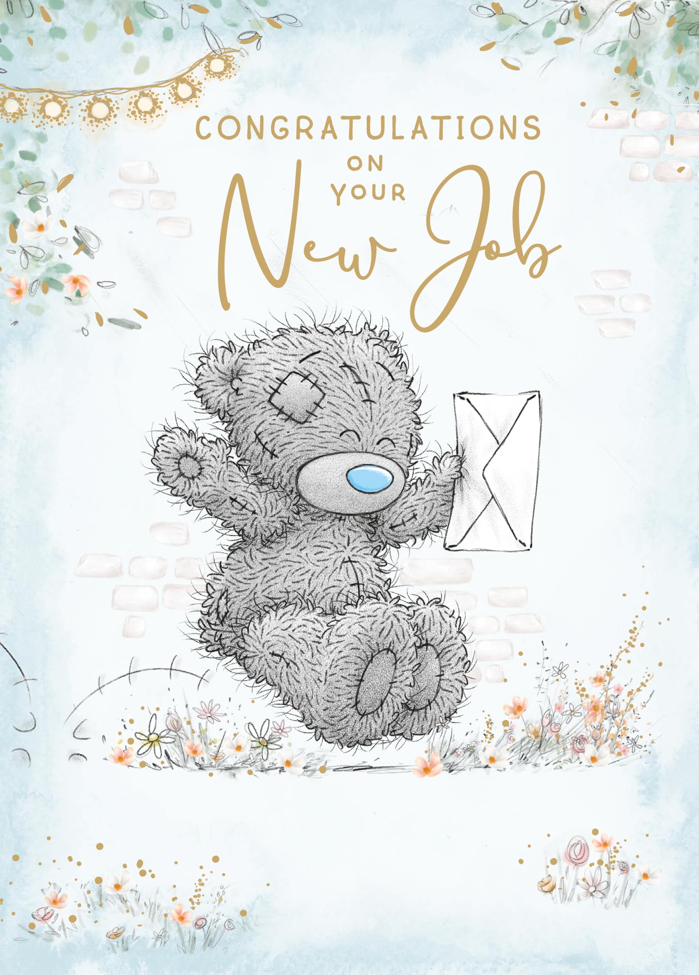 Me To You Tatty Teddy Congratulations On Your New Job Greeting Card | 5 x 7 Inches | Blank 1