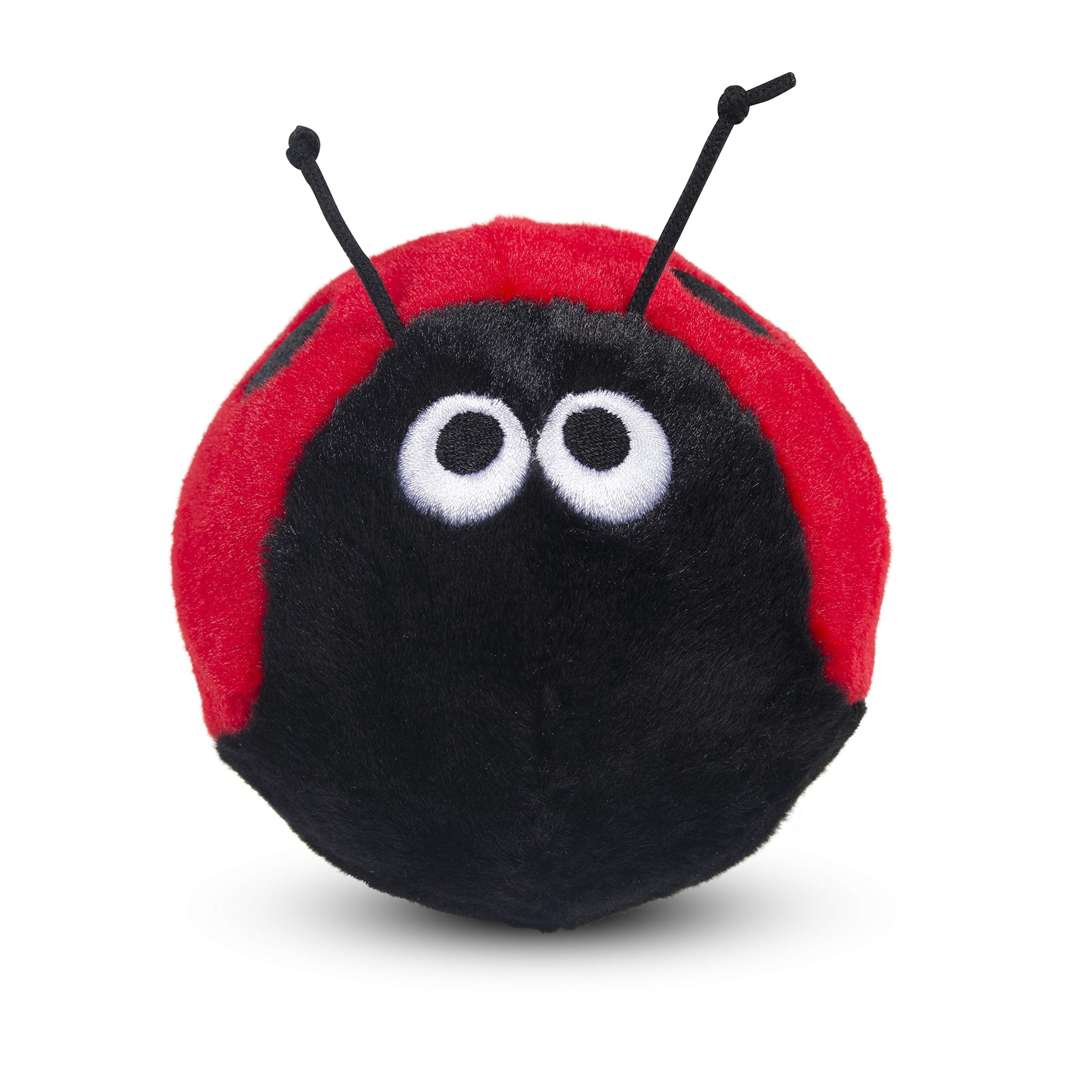 Petface Lindy The Ladybird Plush Dog Toy | Soft & Squeaky | Lightweight