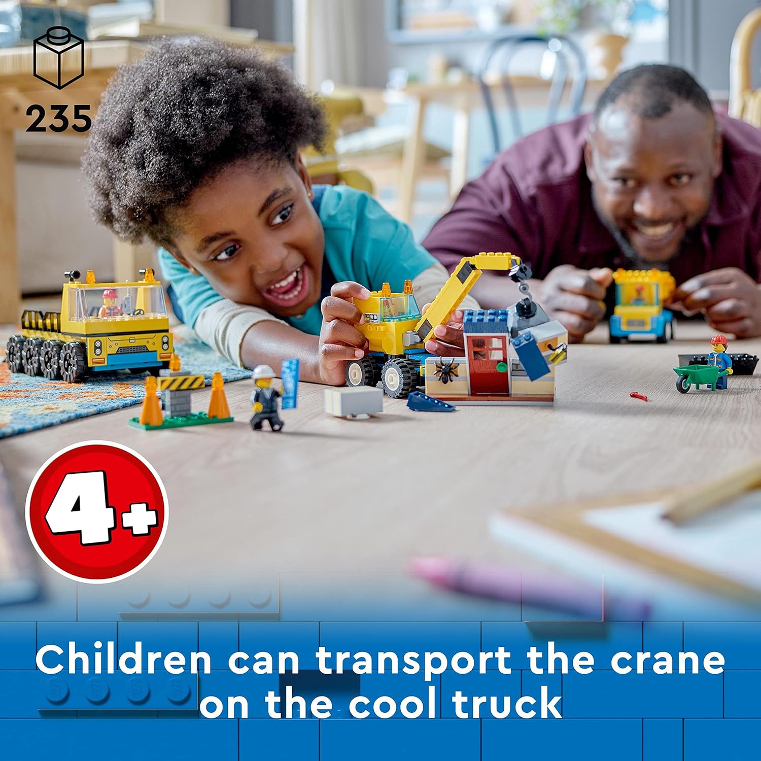 LEGO 60391 City Construction Trucks and Wrecking Ball Crane Playset - 4+ Years 4