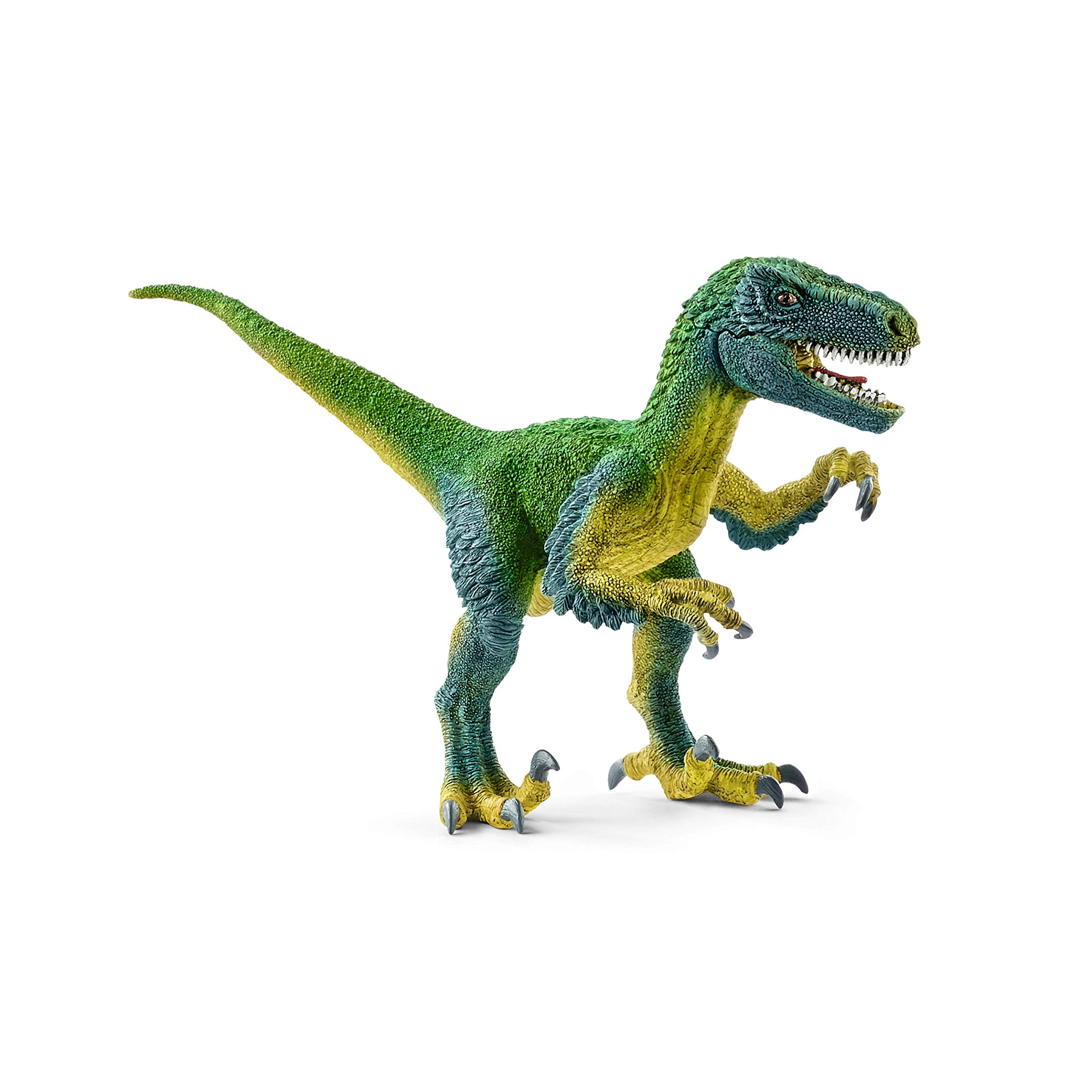 Schleich 14585 Velociraptor Figurine with Moving Jaw - Realistic Dinosaur Toy for Kids 36 Months and Up