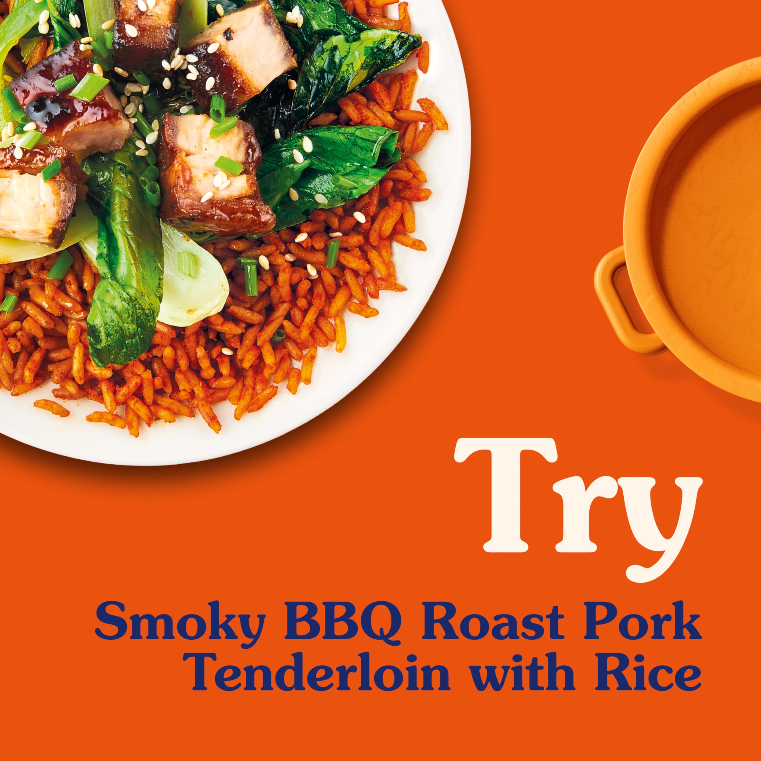 Ben's Original Smokey BBQ Microwave Rice, 6 x 220g Pouches 5