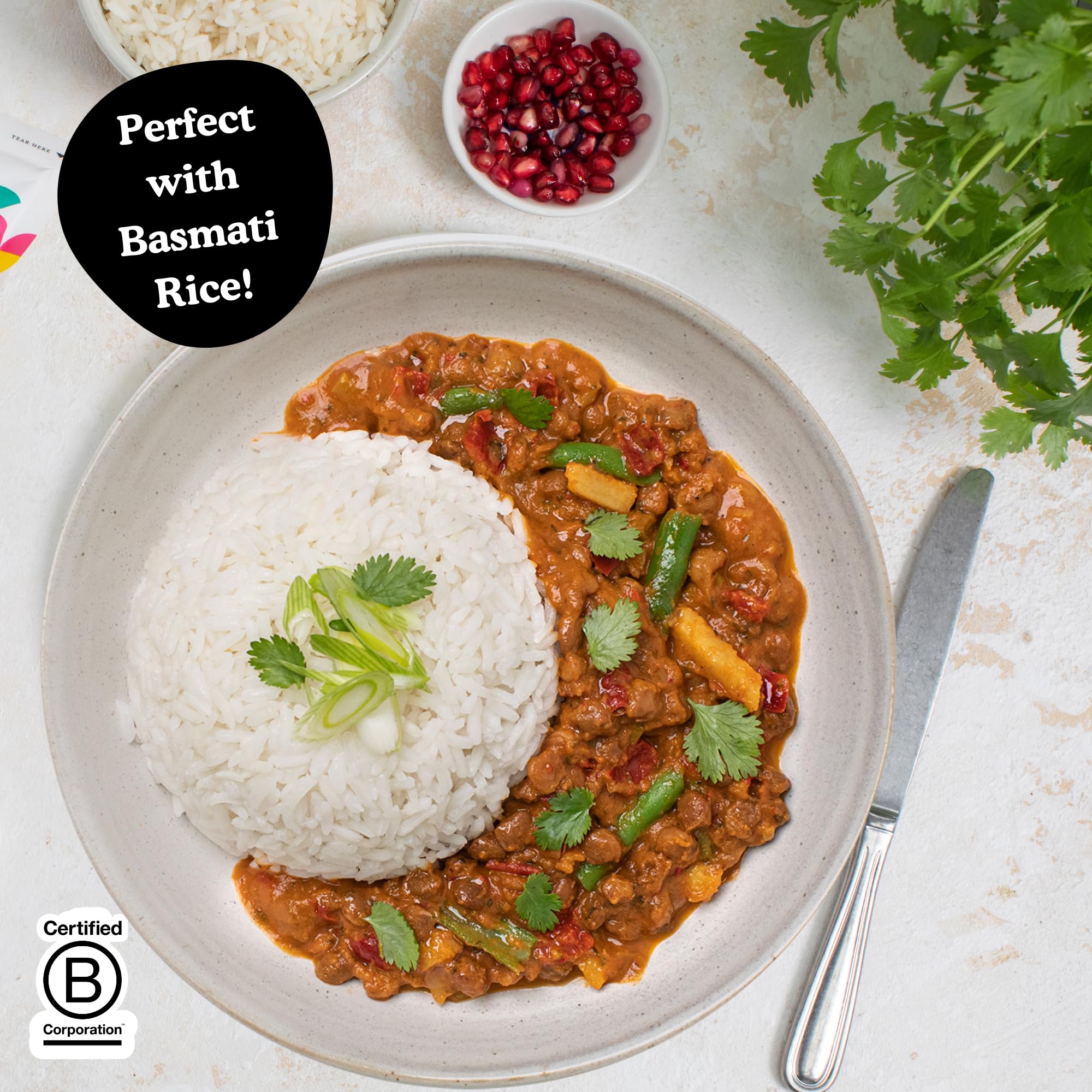 Fiid Thai Lentil & Sweet Potato Curry - 100% Natural Vegan Microwave Meal 8