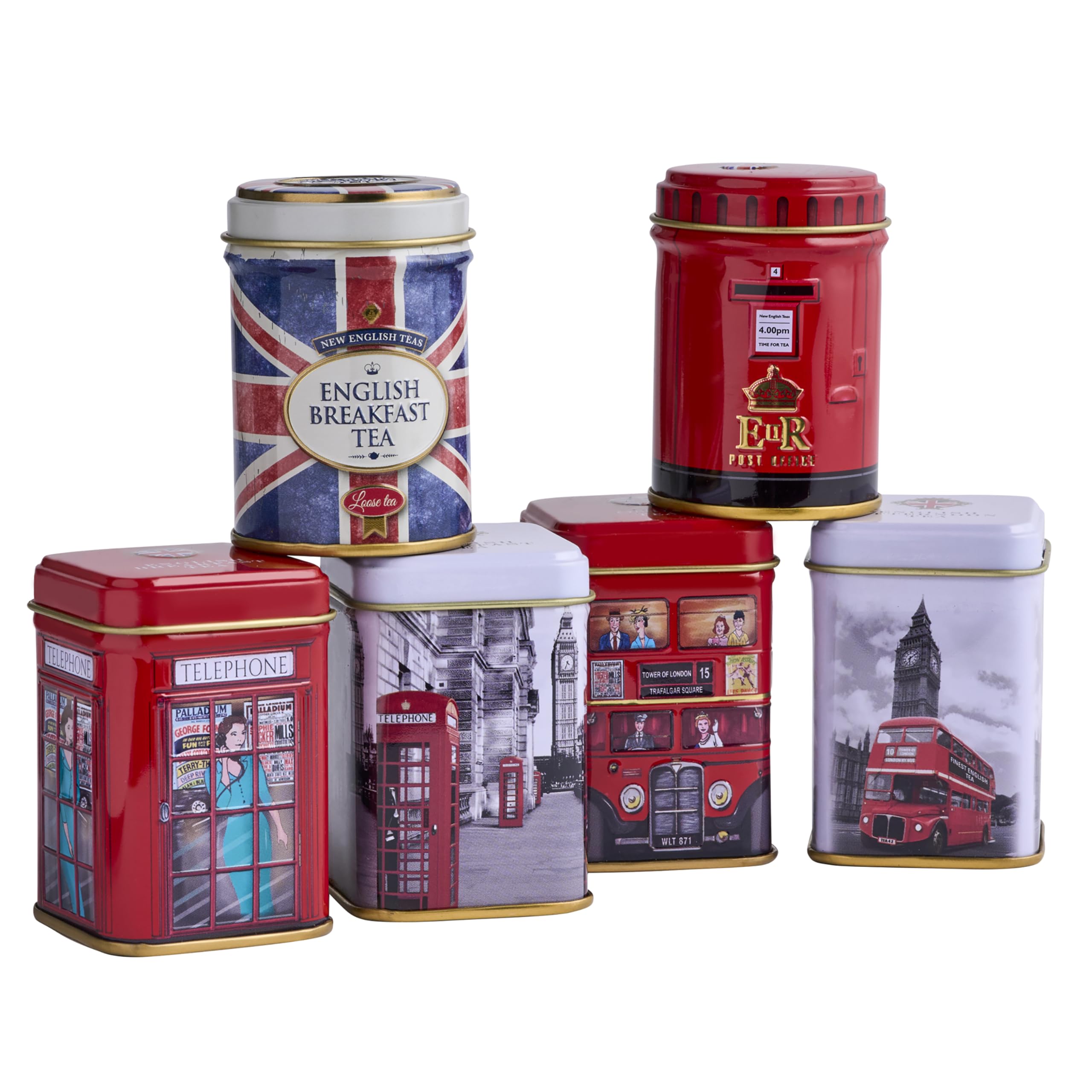 New English Teas - British Mini Tin Tea Selection 140 g 5