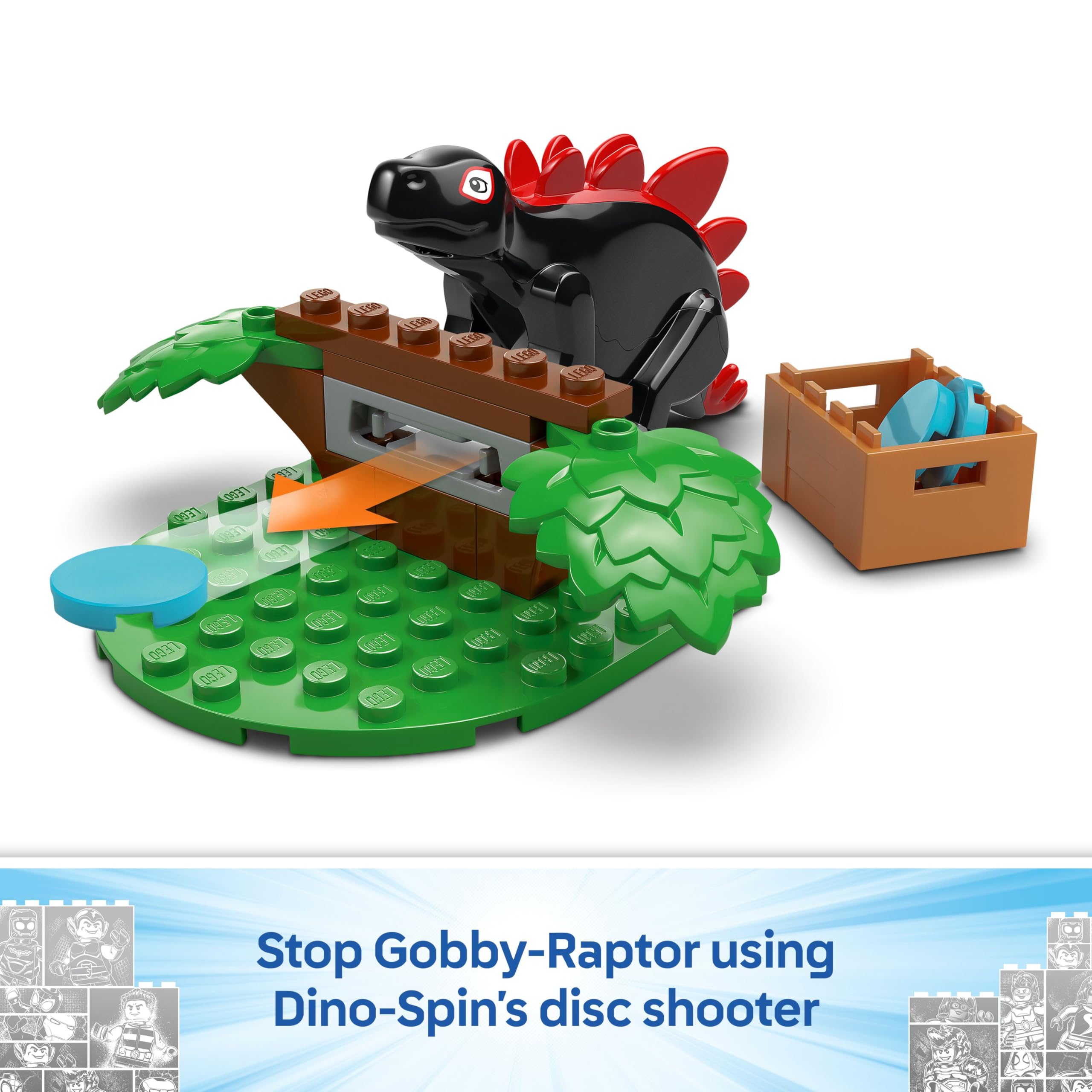 LEGO Marvel Spidey and Gobby’s Raptor Battle at Tree House HQ Building Set | Ages 4+ 4