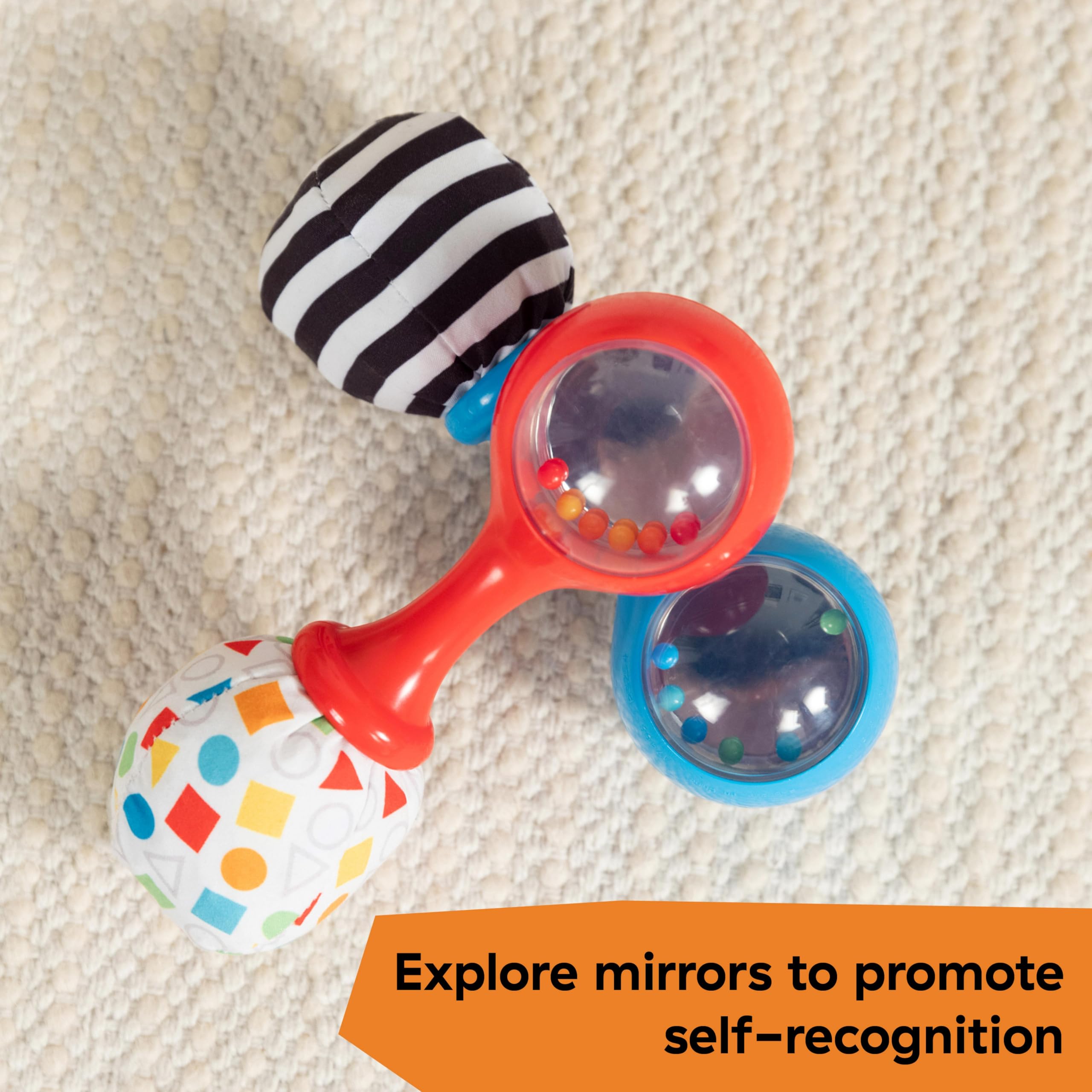 Baby Einstein Shake & Groove Toy Maracas - Musical Instrument Set for Ages 3+ Months 9