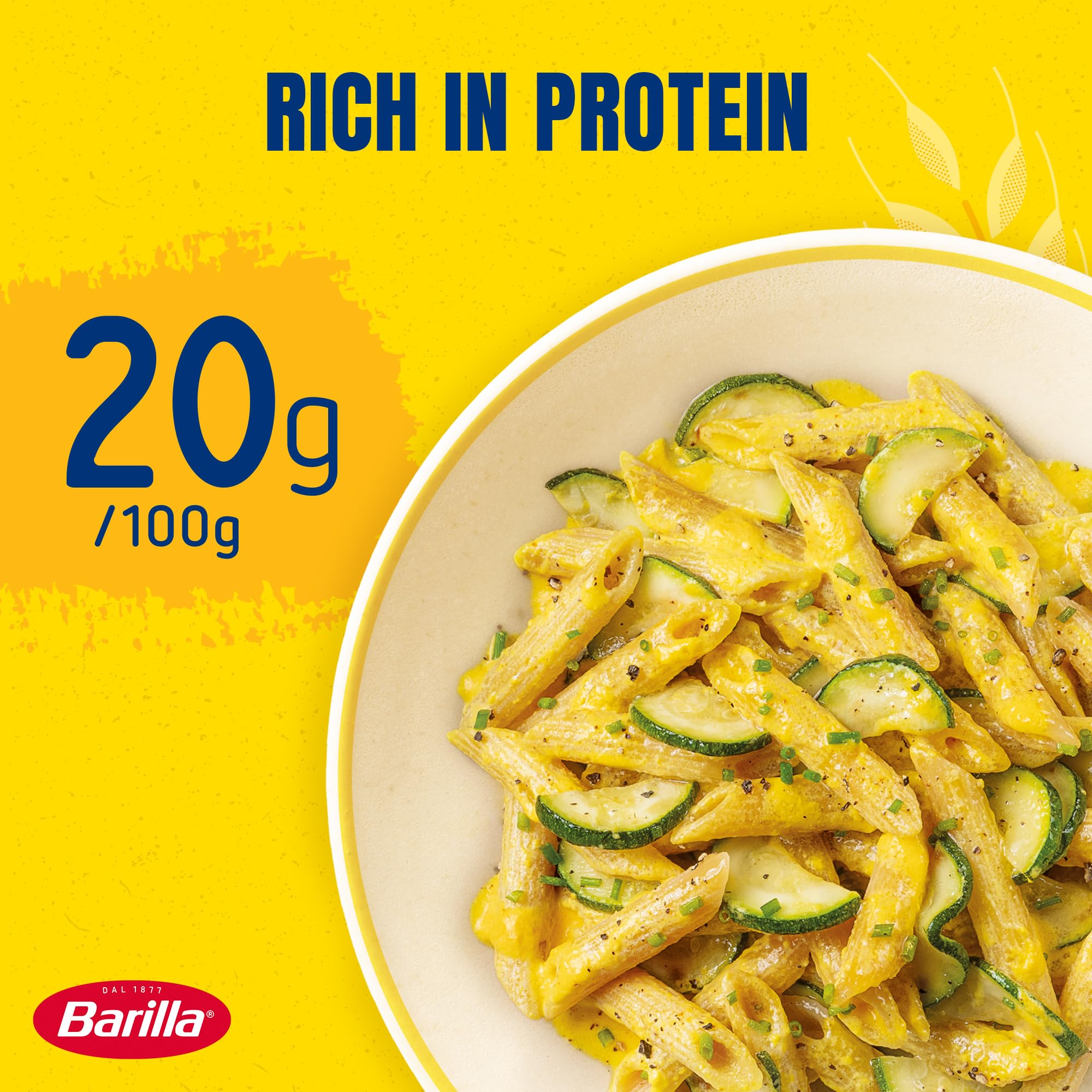 Barilla Protein+ Fusilli – High Protein Italian Pasta with Plant-Based Nutrition 5