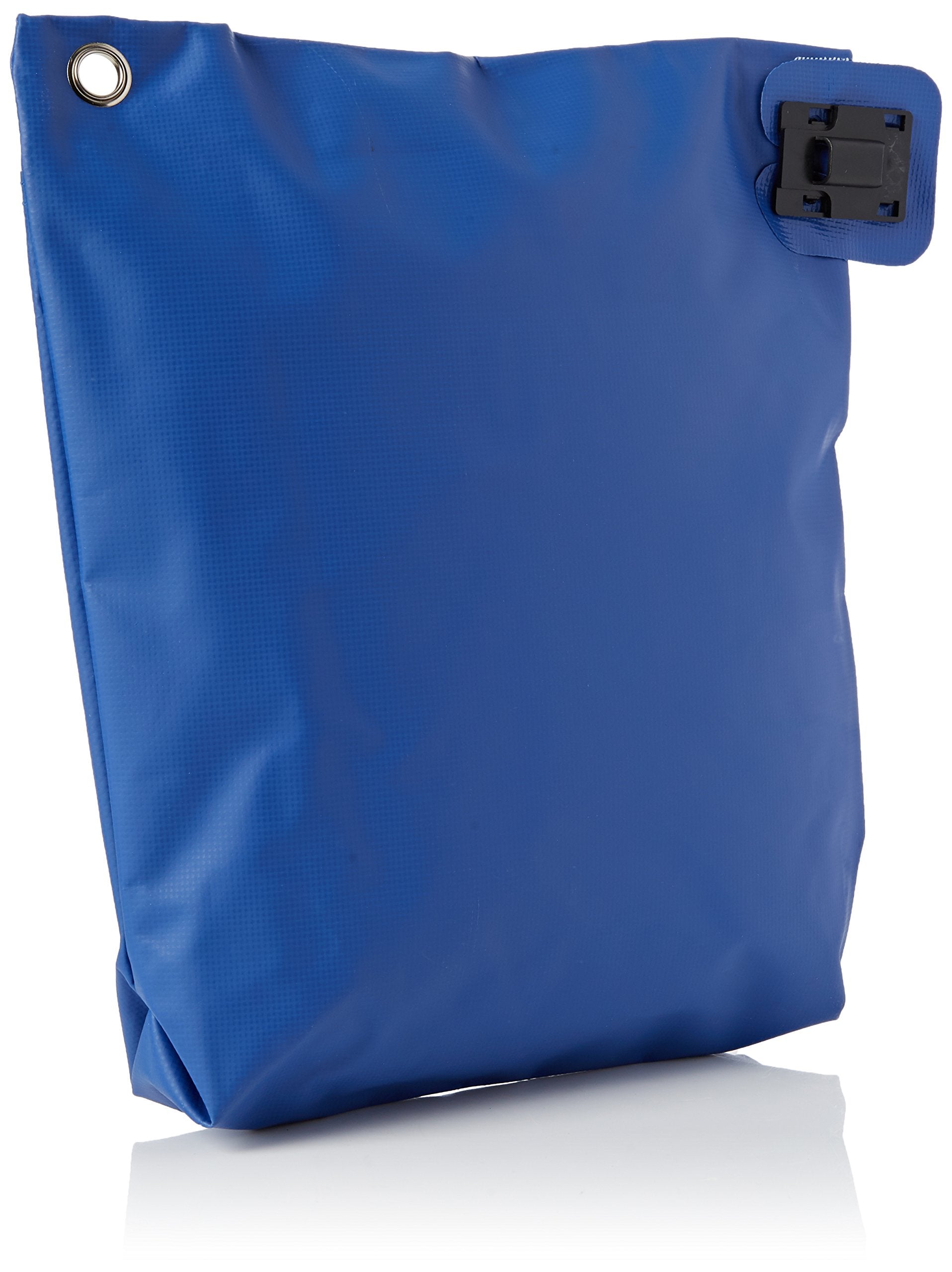 Go Secure High Security Mailing Pouch - Blue | Tamper-Evident Zip Closure | PVC