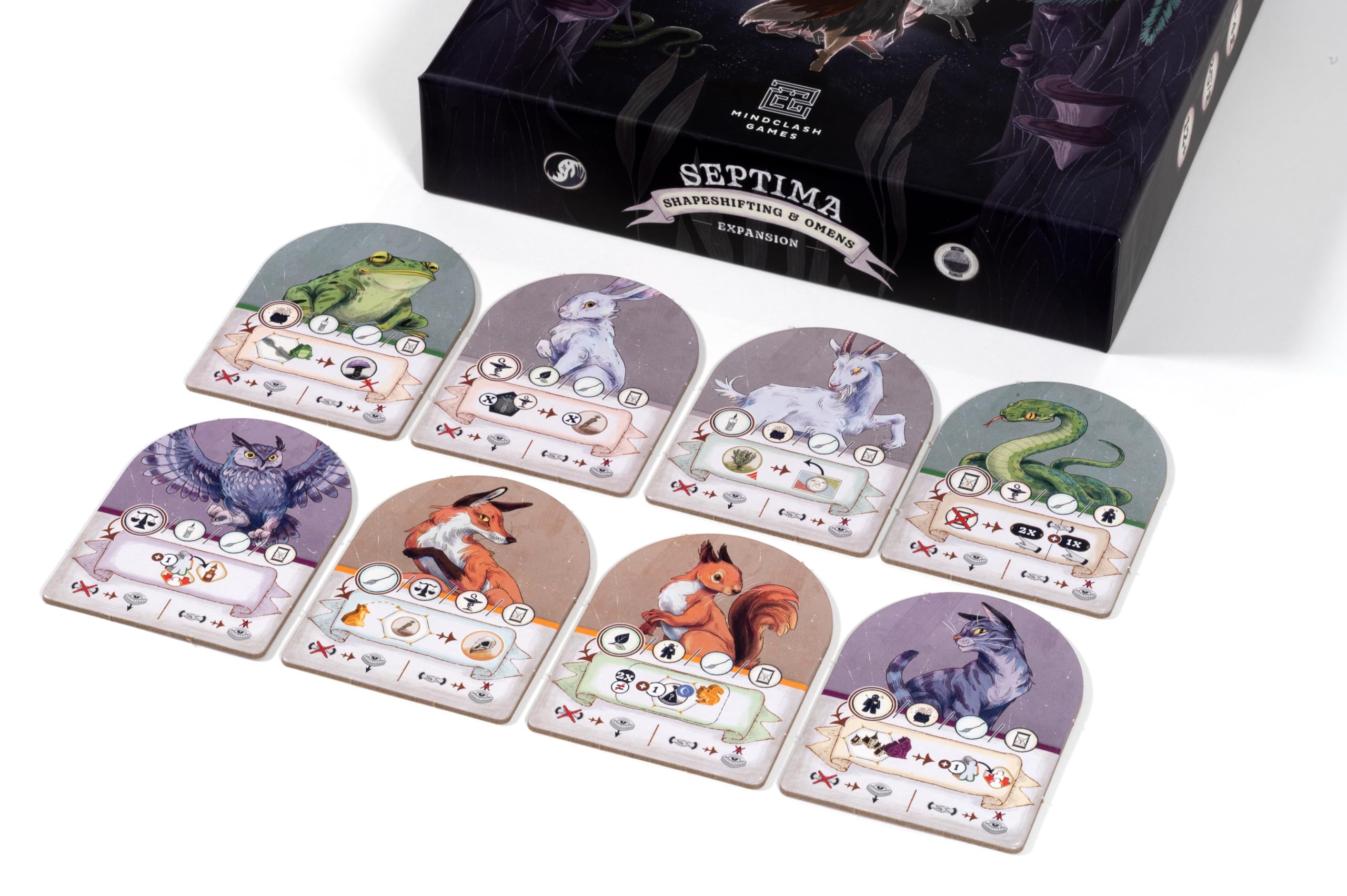 Mindclash Games Septima: Shapeshifting & Omens Expansion 5
