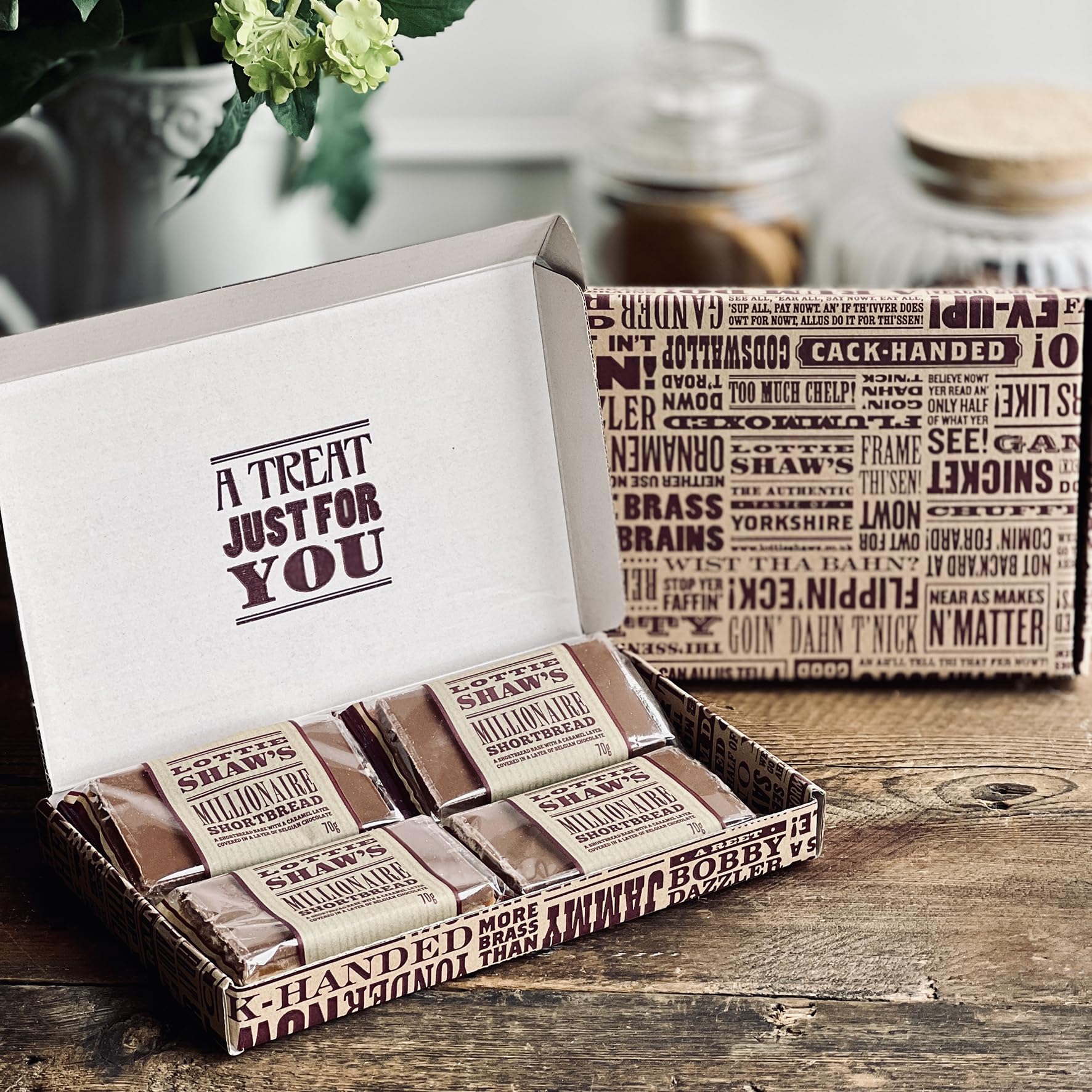 Lottie Shaw's Seriously Good Millionaire Shortbread - Pack of 4 Individually Wrapped Treats 2