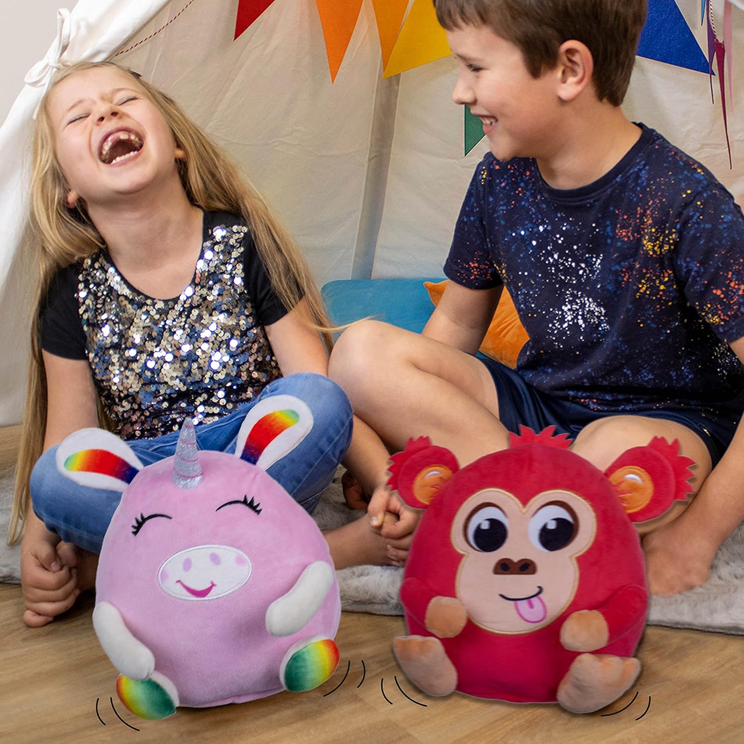 Windy Bums Unicorn Cheeky Farting Toy - Funny Plush with Sound & Movement, 6 Months+ 8