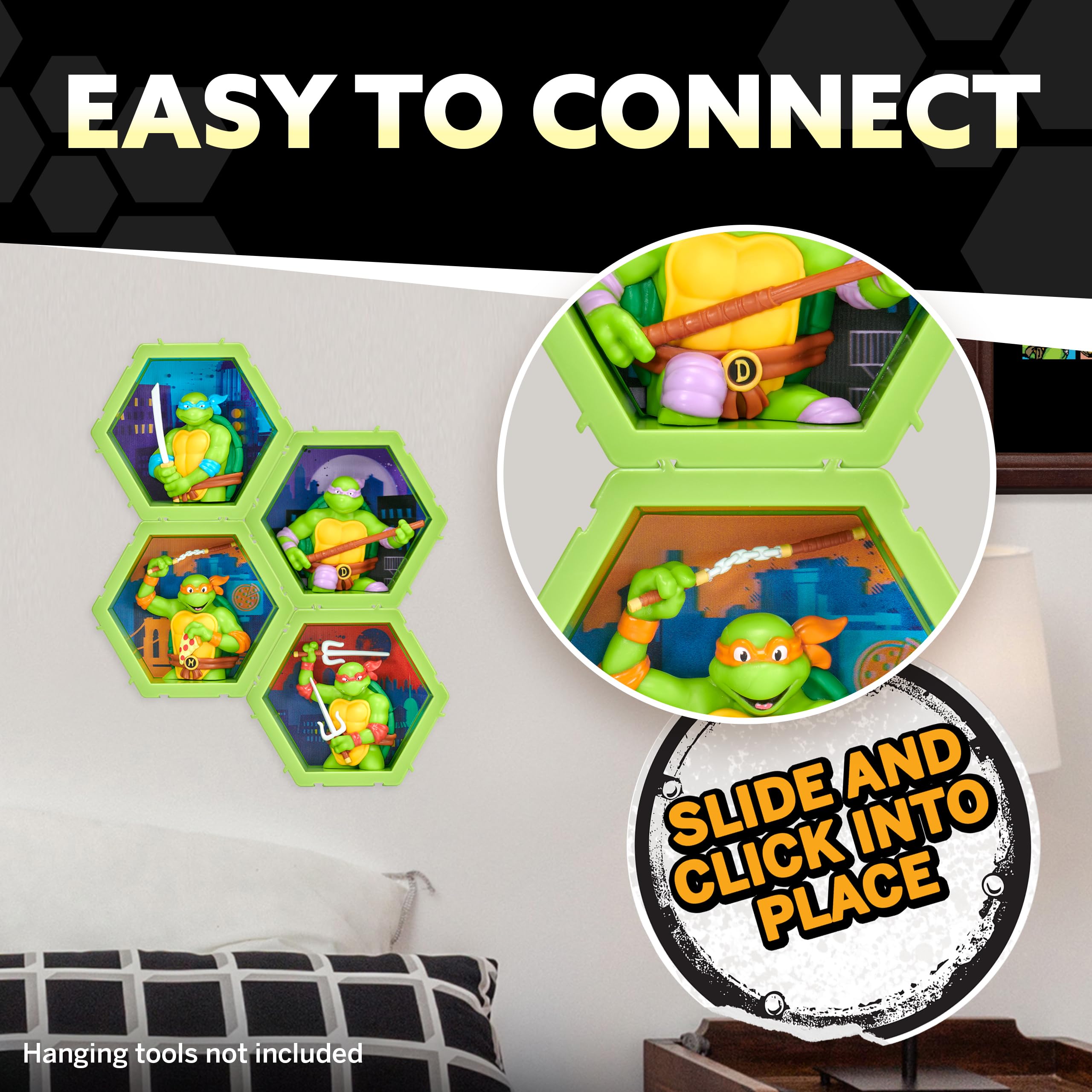 WOW! PODS - Raphael 4D Connectable Bobblehead Figure | TMNT Collectible | Series 1 No. 434 5