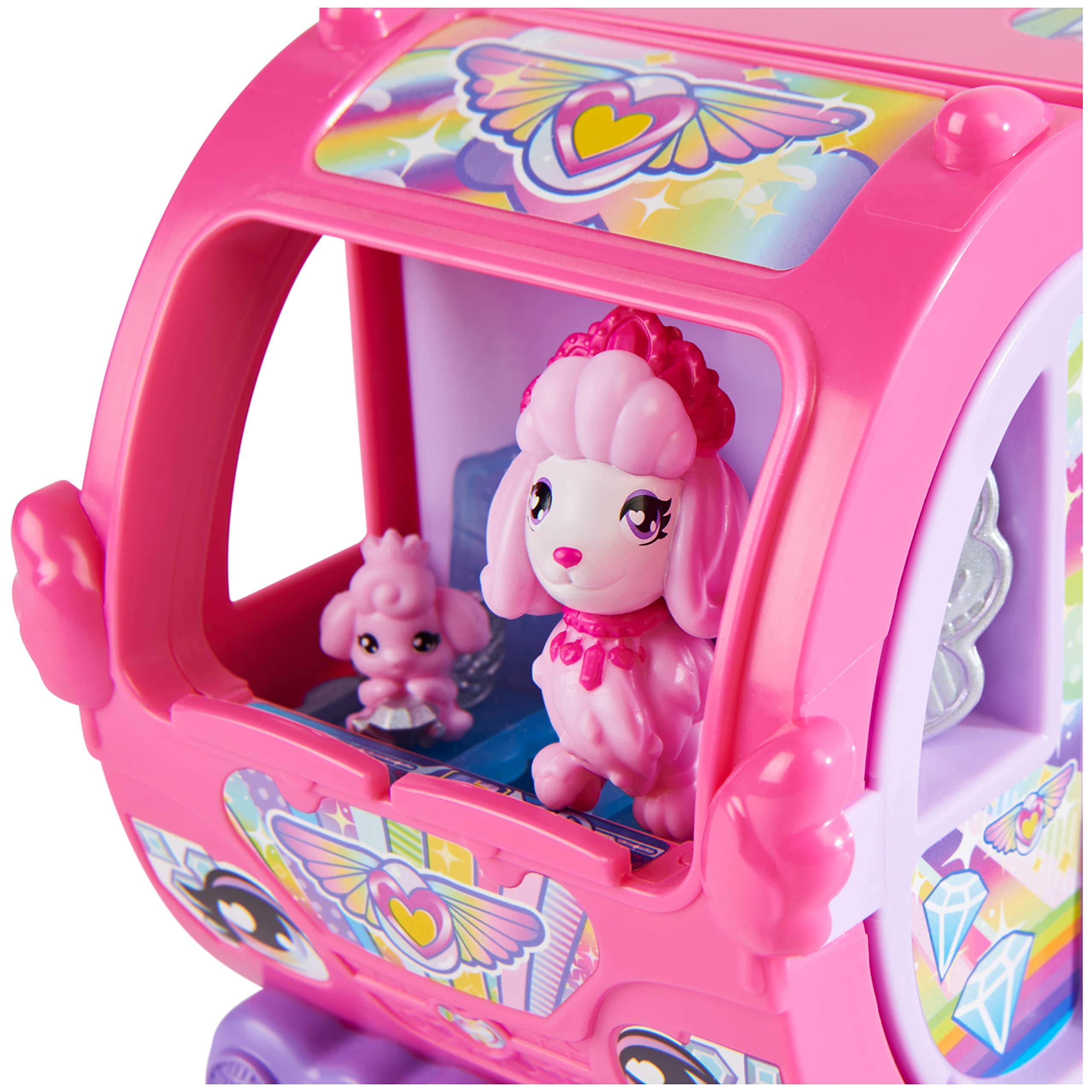 Hatchimals CollEGGtibles Rainbow-cation Camper mit 6 funkelnden Pudeln – ab 5 Jahren 6