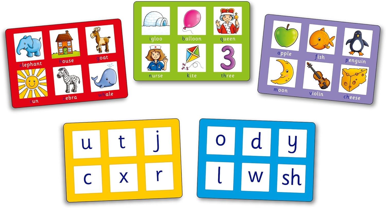 Orchard Toys Alphabet Lotto Game - 4 Ways to Play Educational Board Game for Ages 3-6 6