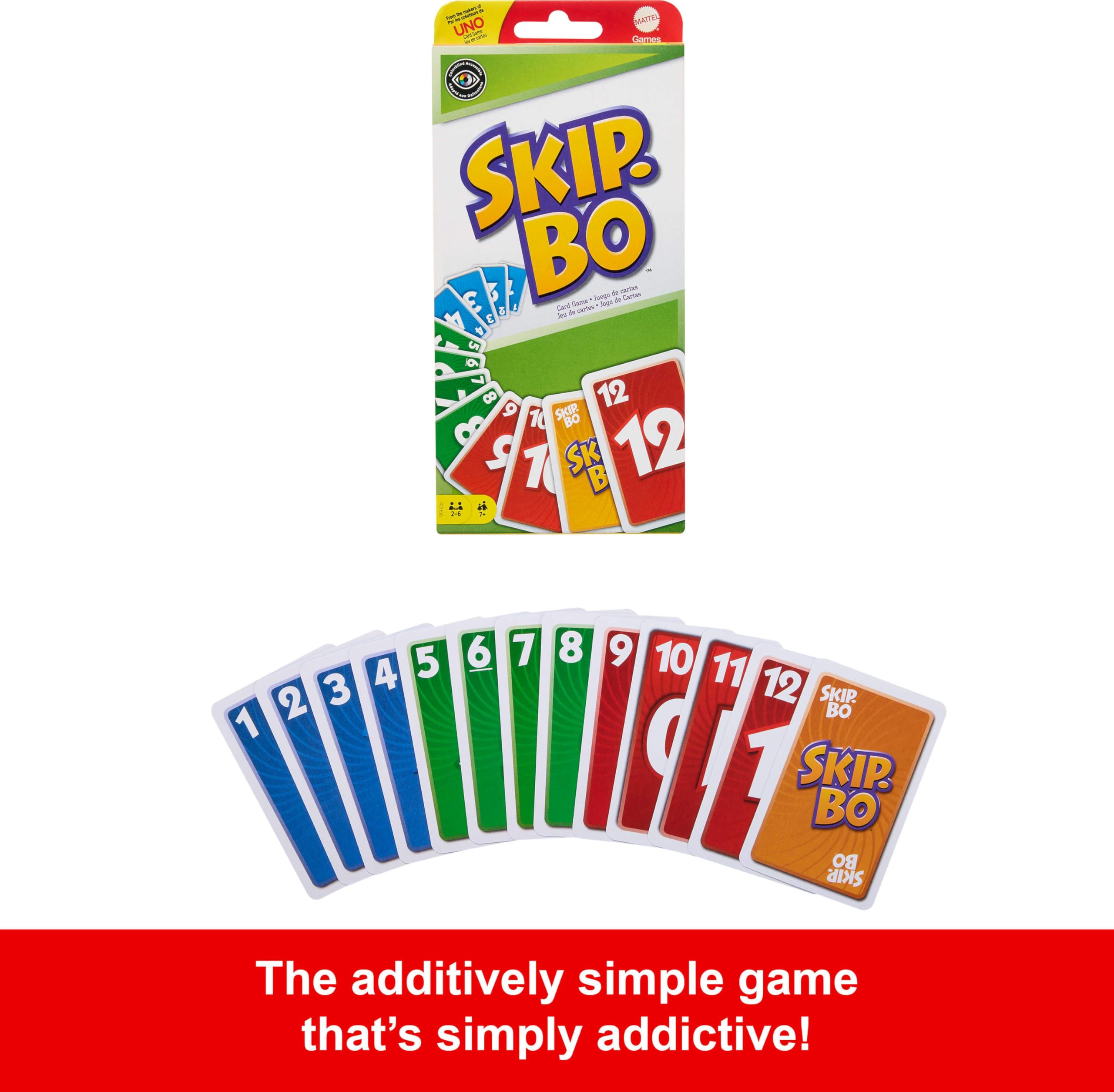 Mattel Skip-Bo Card Game 8
