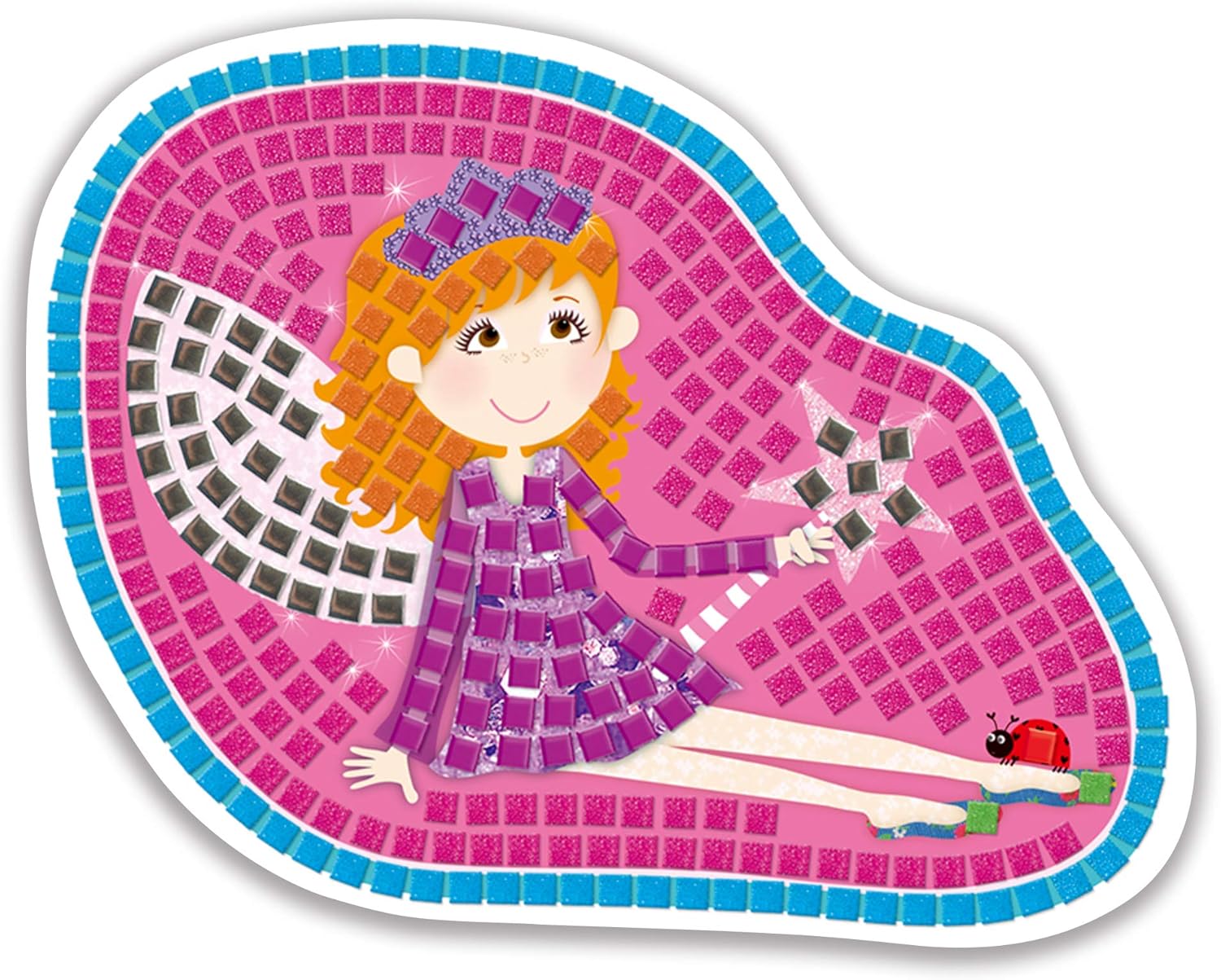 Galt Fairy Sparkle Mosaics Kids Craft Kit - Multi 4