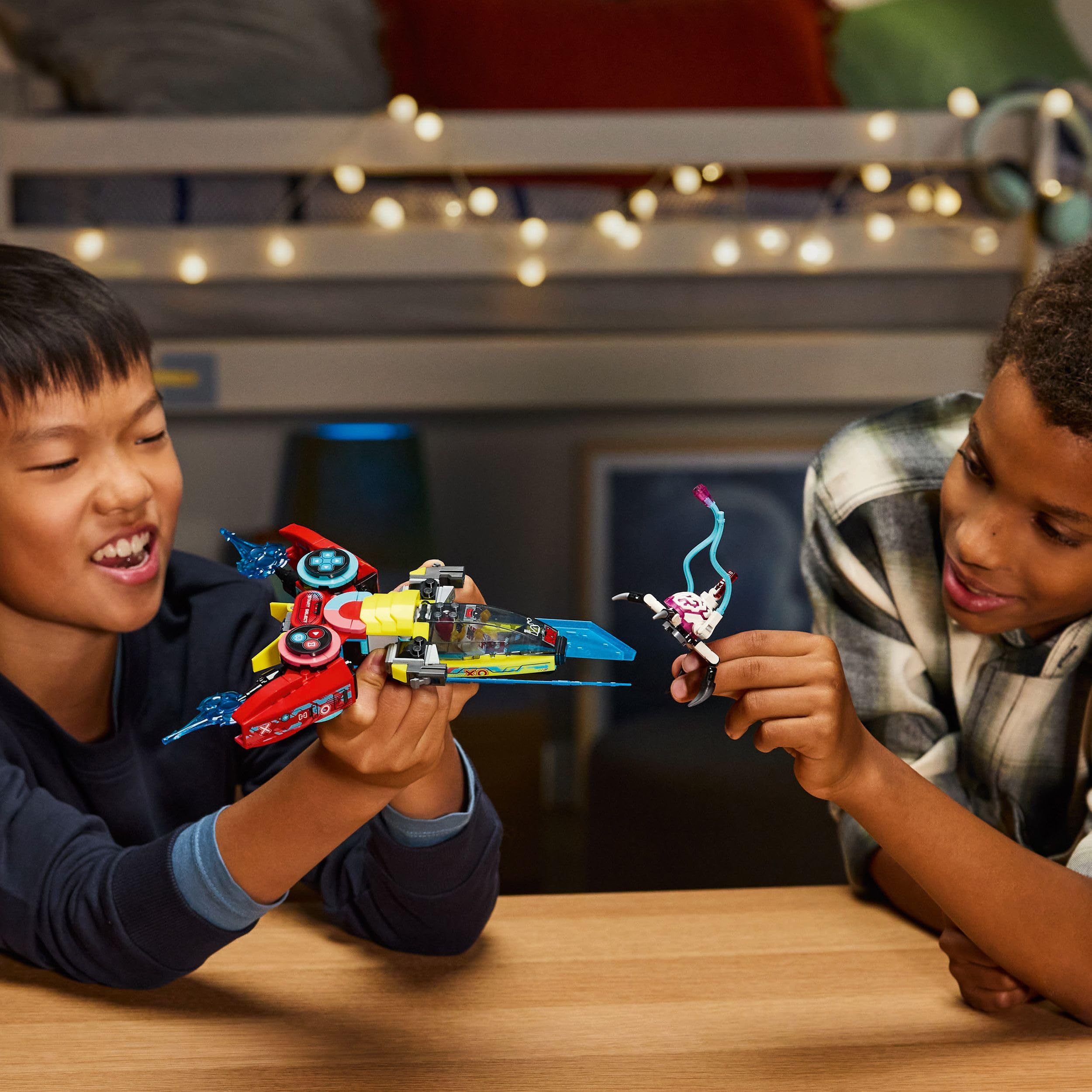 LEGO DREAMZzz 2in1 Cooper’s Gaming Controller Jet to Helicopter Set - 266-Piece Building Toy for Kids 7+ 8