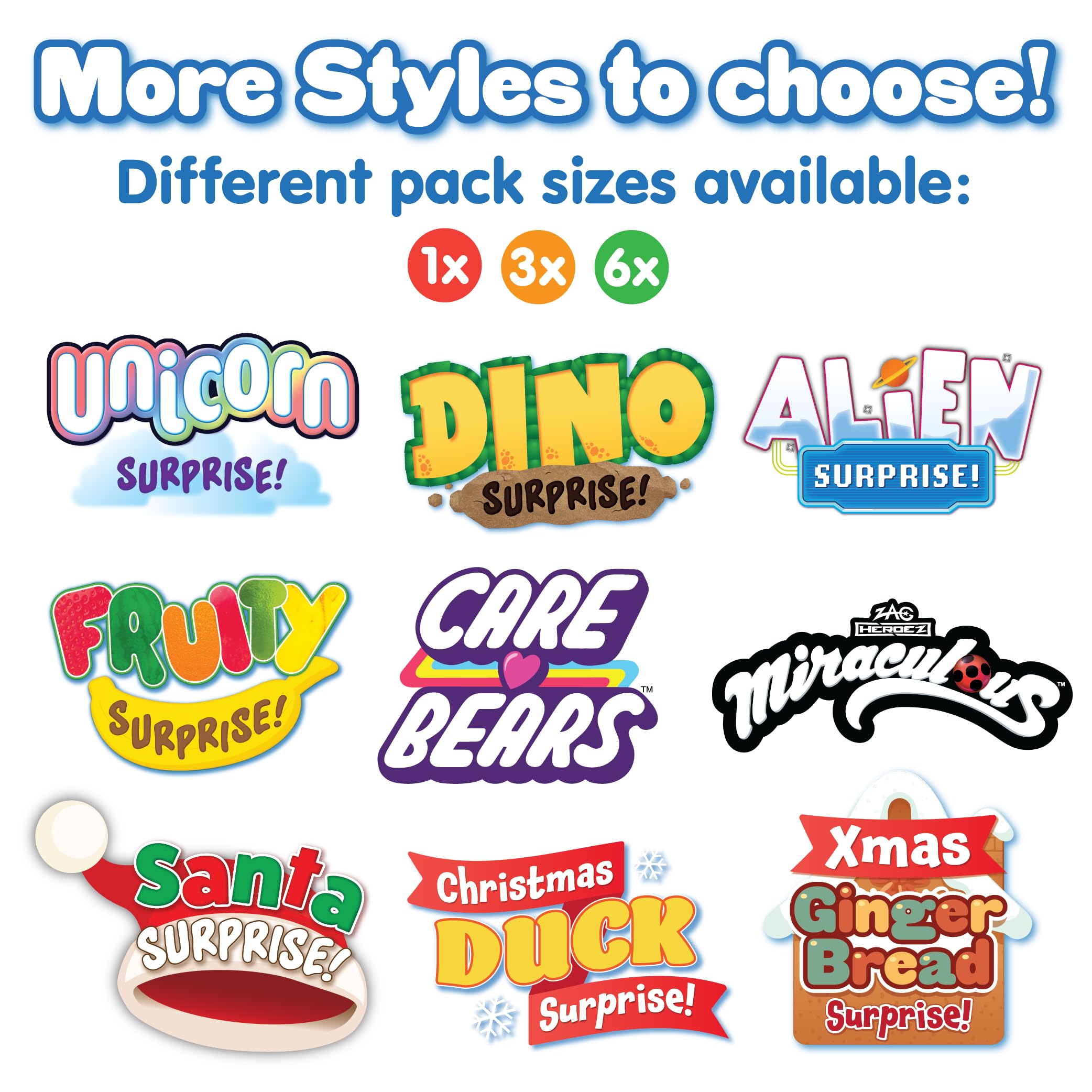 ZIMPLI 3 Pack Xmas Duck Surprise Bath Bombs | Cranberry Orange Scent | Collect 1 of 6 Ducks