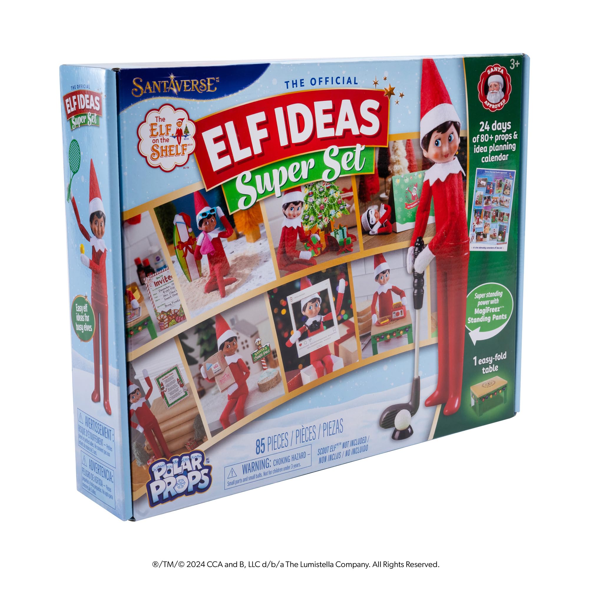 The Elf on the Shelf - 24-Day Super Set with 80+ Props & Accessories