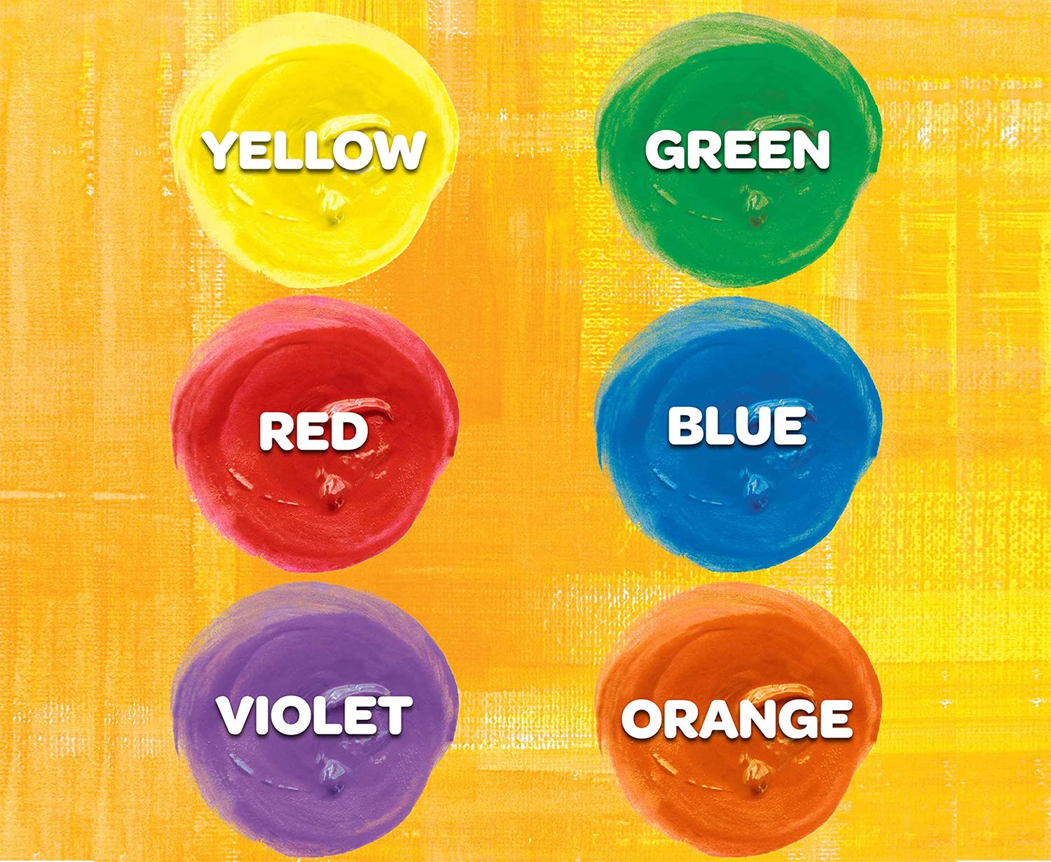 Crayola Washable Kids Paint Set - 6 Non-Toxic Tempera Paints for Ages 3+ 6