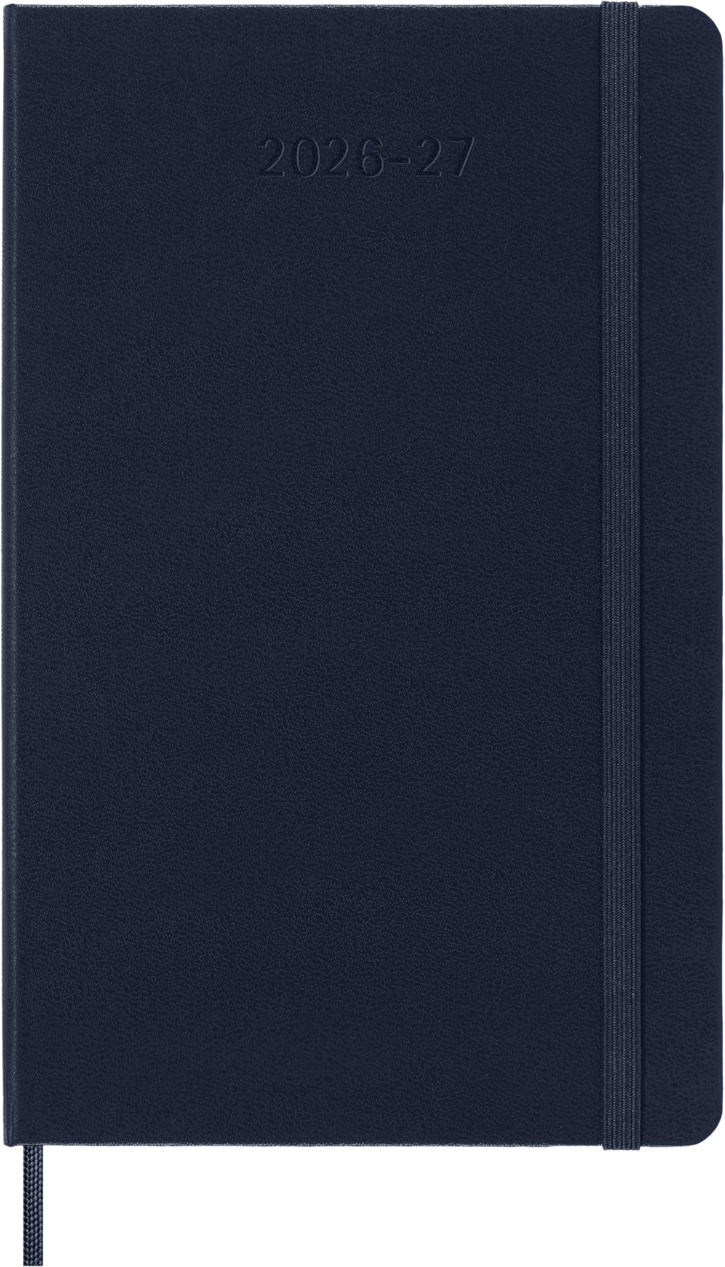 Moleskine Weekly Planner 2026-2027 - 18-Month, Large (13x21), Sapphire Blue Hardcover