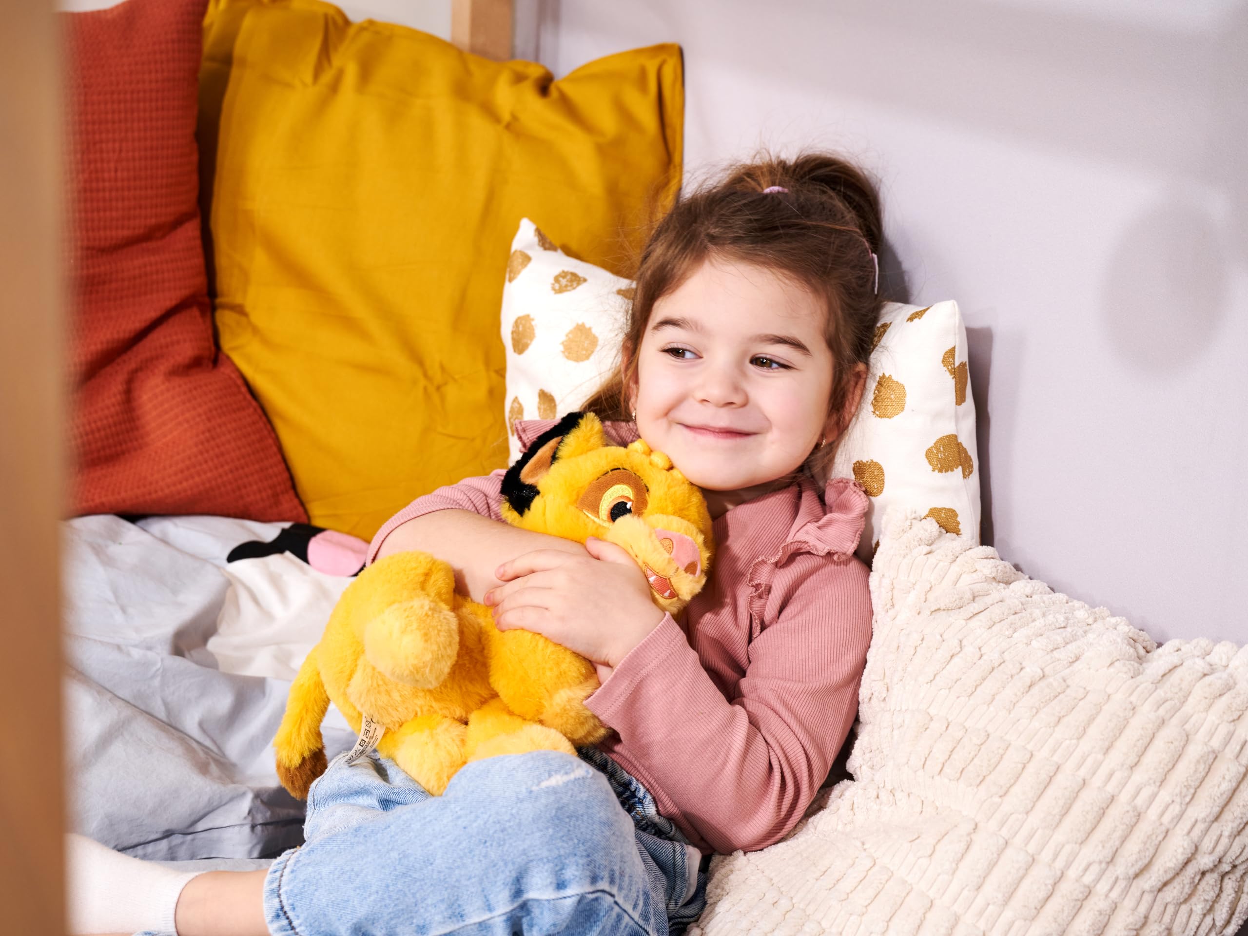 Simba Plush Toy - 25cm Disney The Lion King Soft Stuffed Animal 9