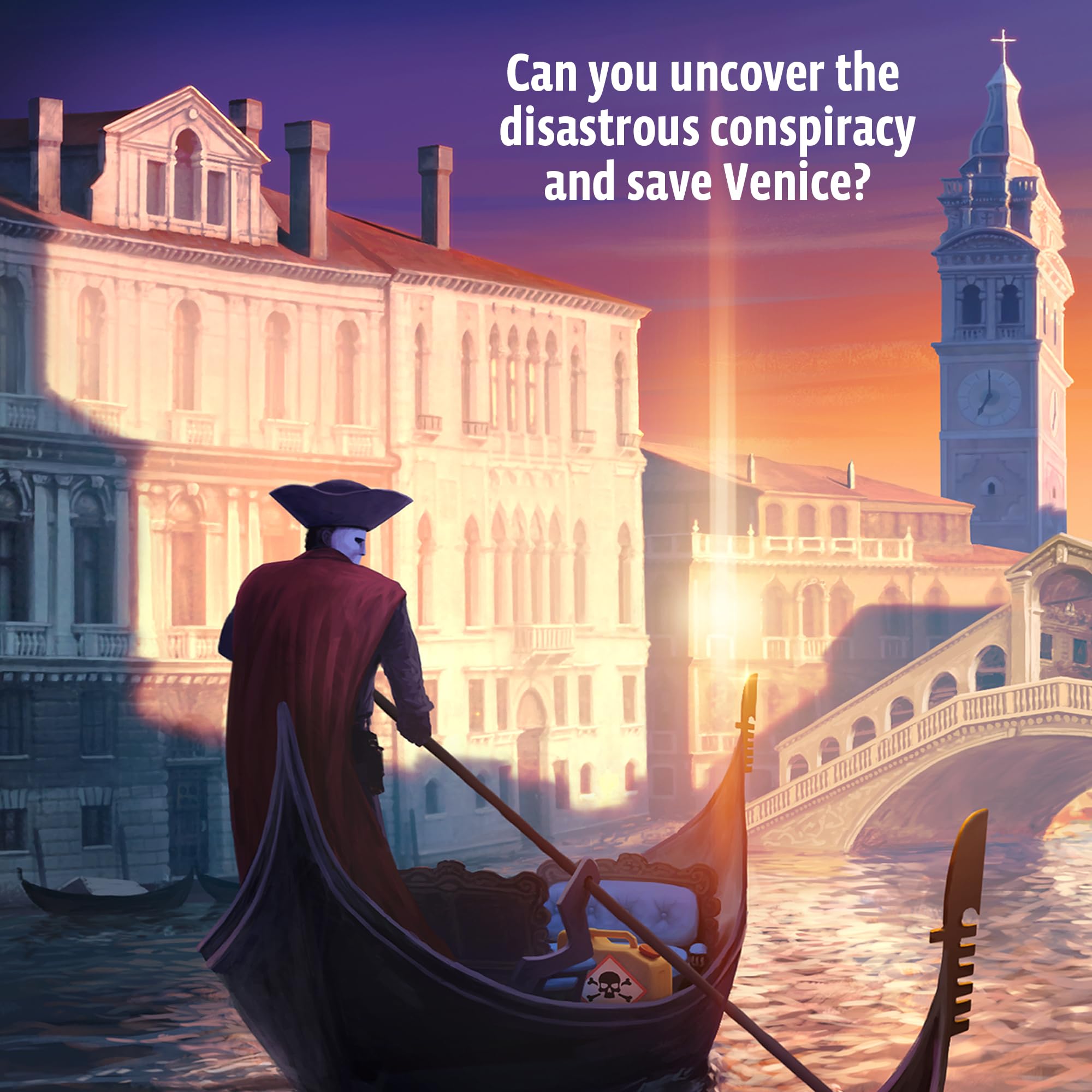 Thames & Kosmos EXIT: The Venice Conspiracy Escape Room Card Game 3