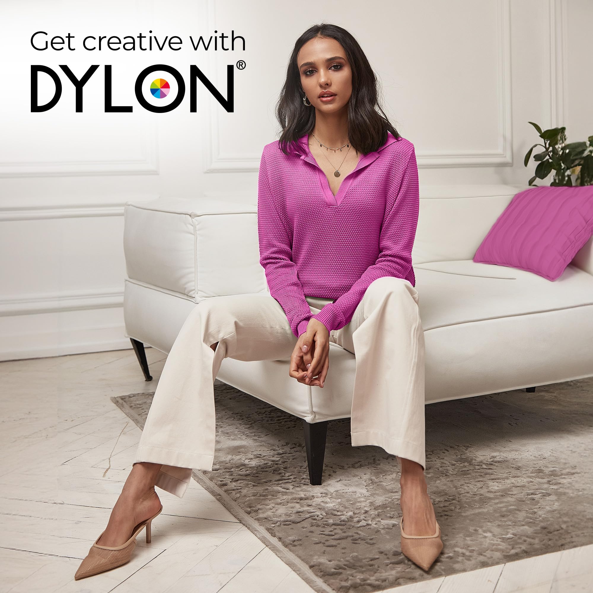 Dylon Washing Machine Fabric Dye Pod - Passion Pink, 350g 8