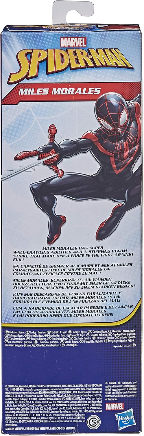 Marvel Titan Hero Series Miles Morales 30-cm-Scale Action Figure - Ages 4+ 4