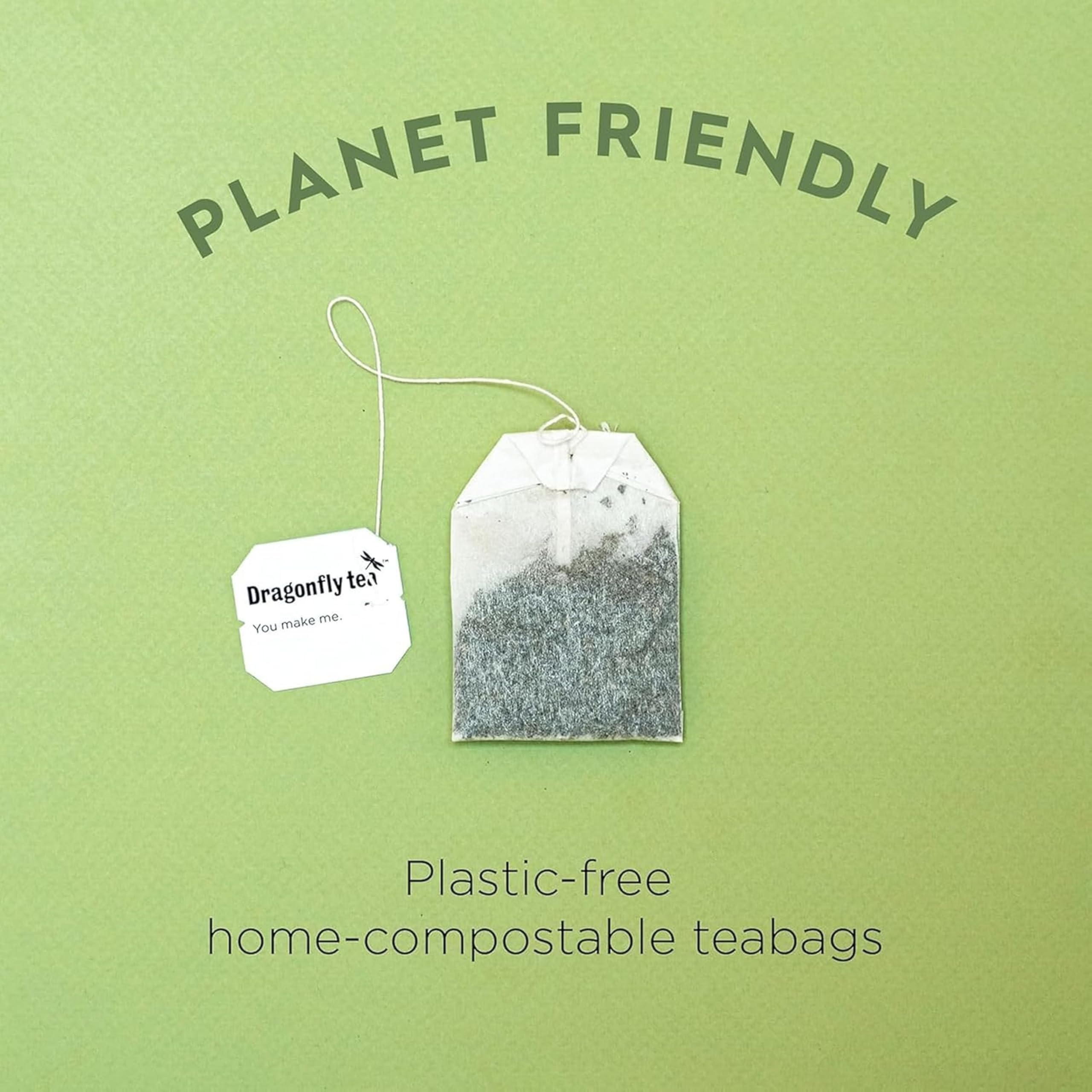 DRAGONFLY Night Sky Calm Tea - Organic Sleep Aid with Camomile & Valerian | 80 Compostable Teabags 5
